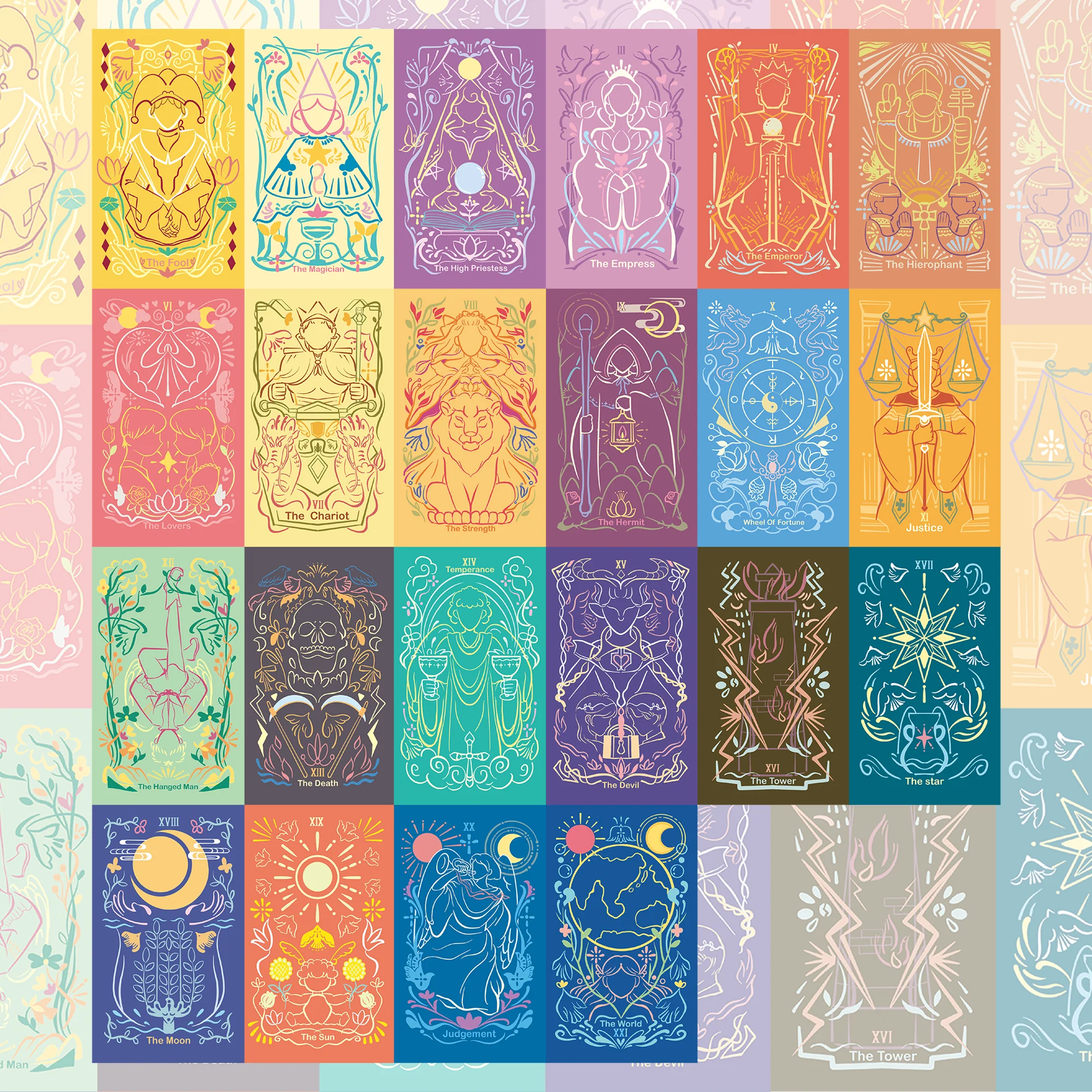 Birds & Flowers Tarot - Image 8