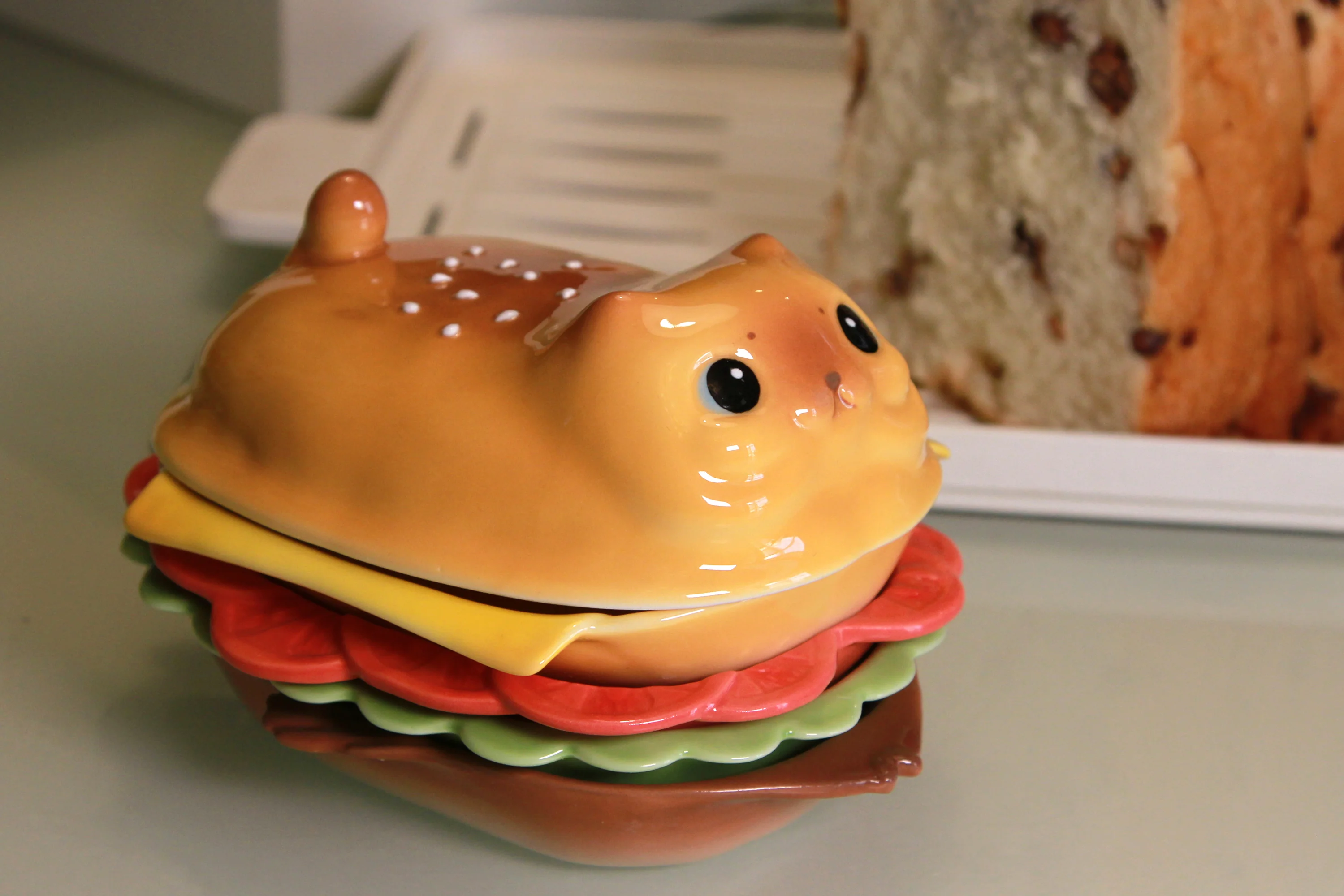 Burger Cat Plate Set - Image 3