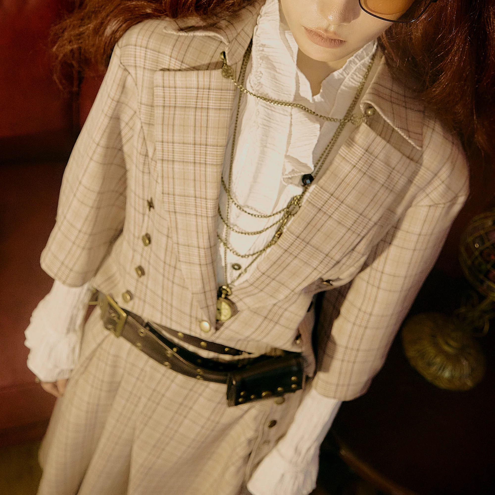 Chaindelier Handcrafted Steampunk Layered Chain Necklace - Image 5