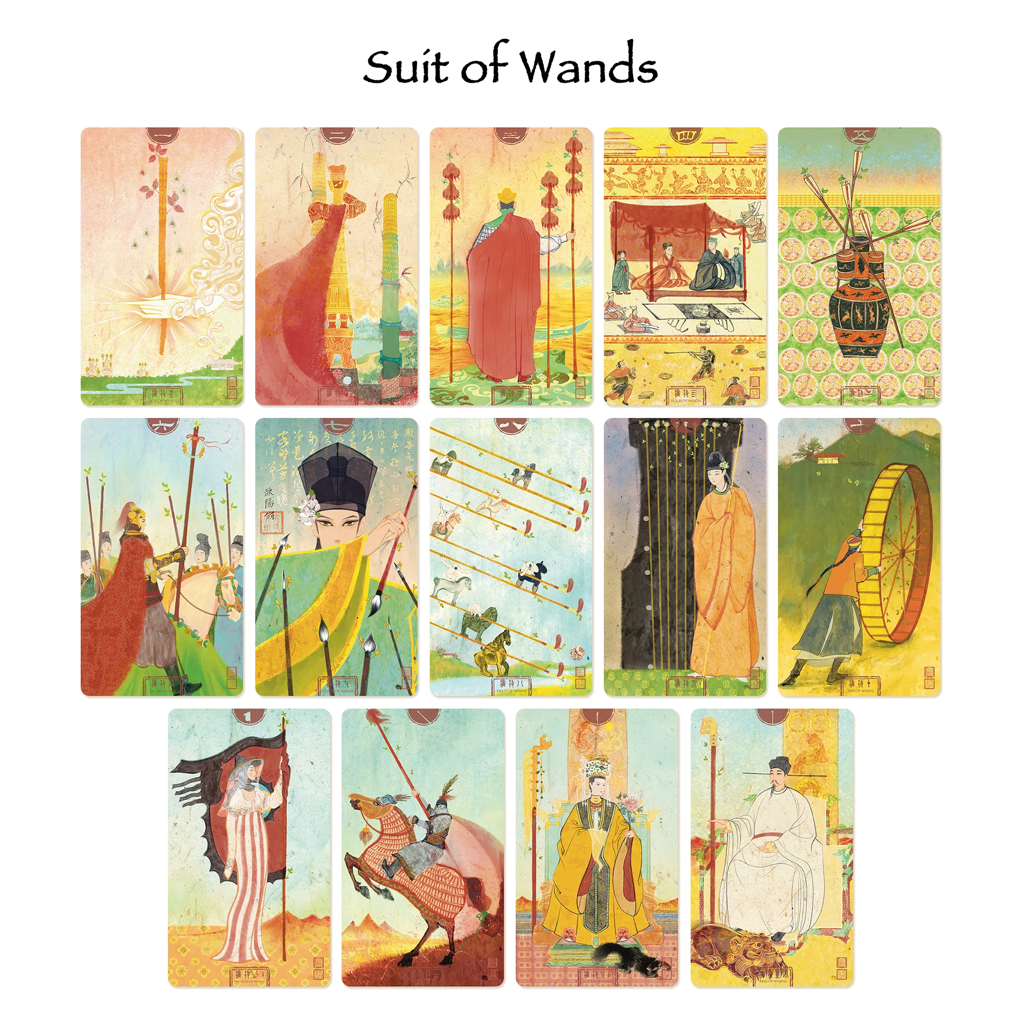 Chinese Cultural Relics Tarot - Image 7