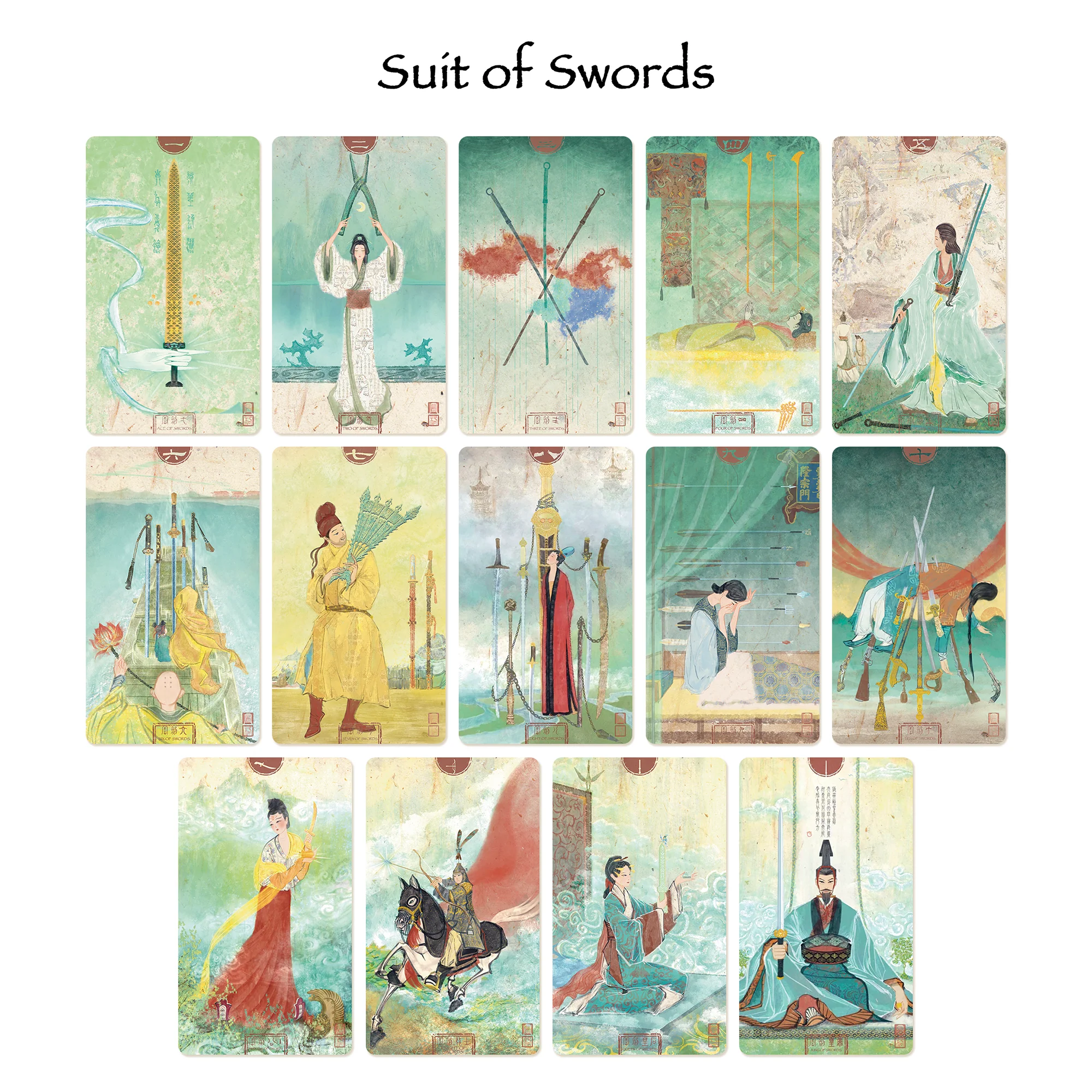 Chinese Cultural Relics Tarot - Image 9