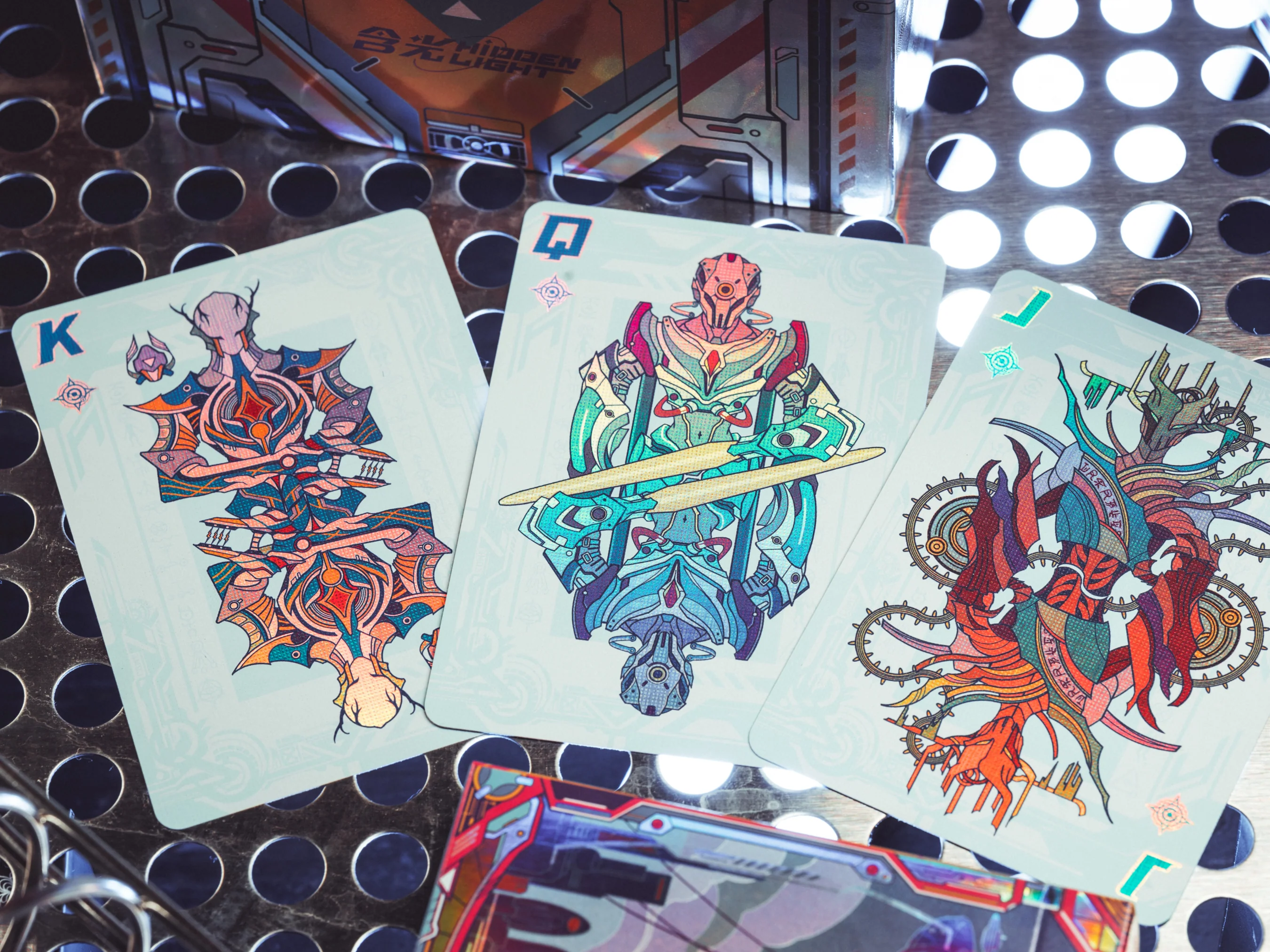 The Flying Saucer Cyberpunk Playing Cards - Image 7