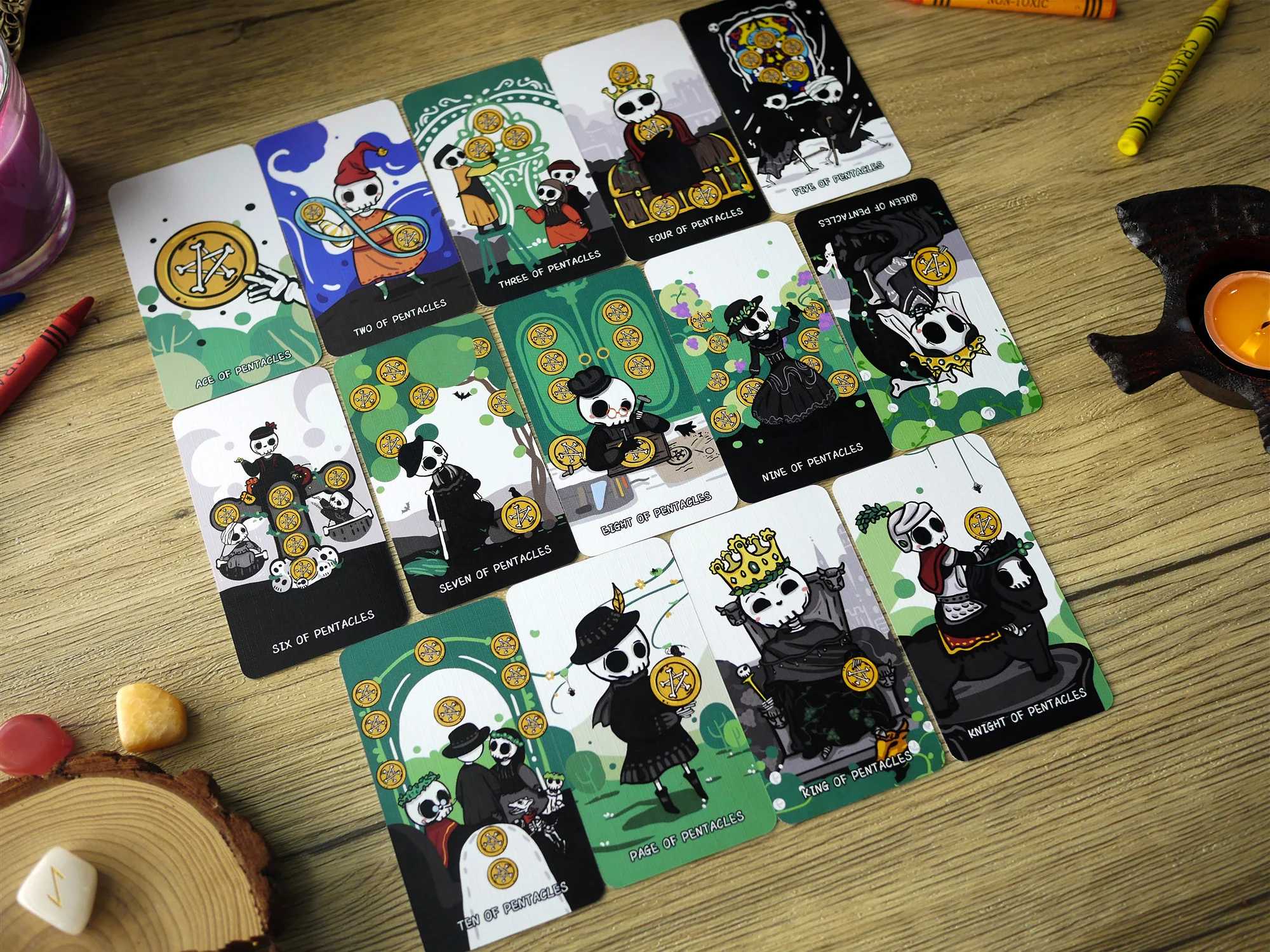 Diary of Skeleton Tarot - Image 14