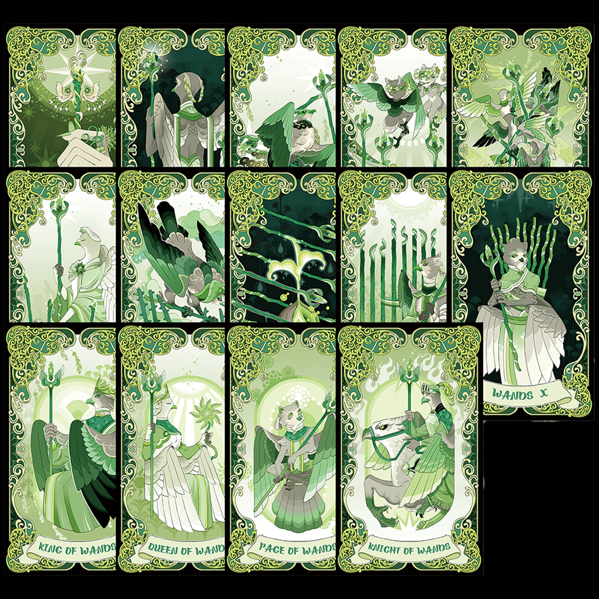 Green Trace Tarot - Image 9
