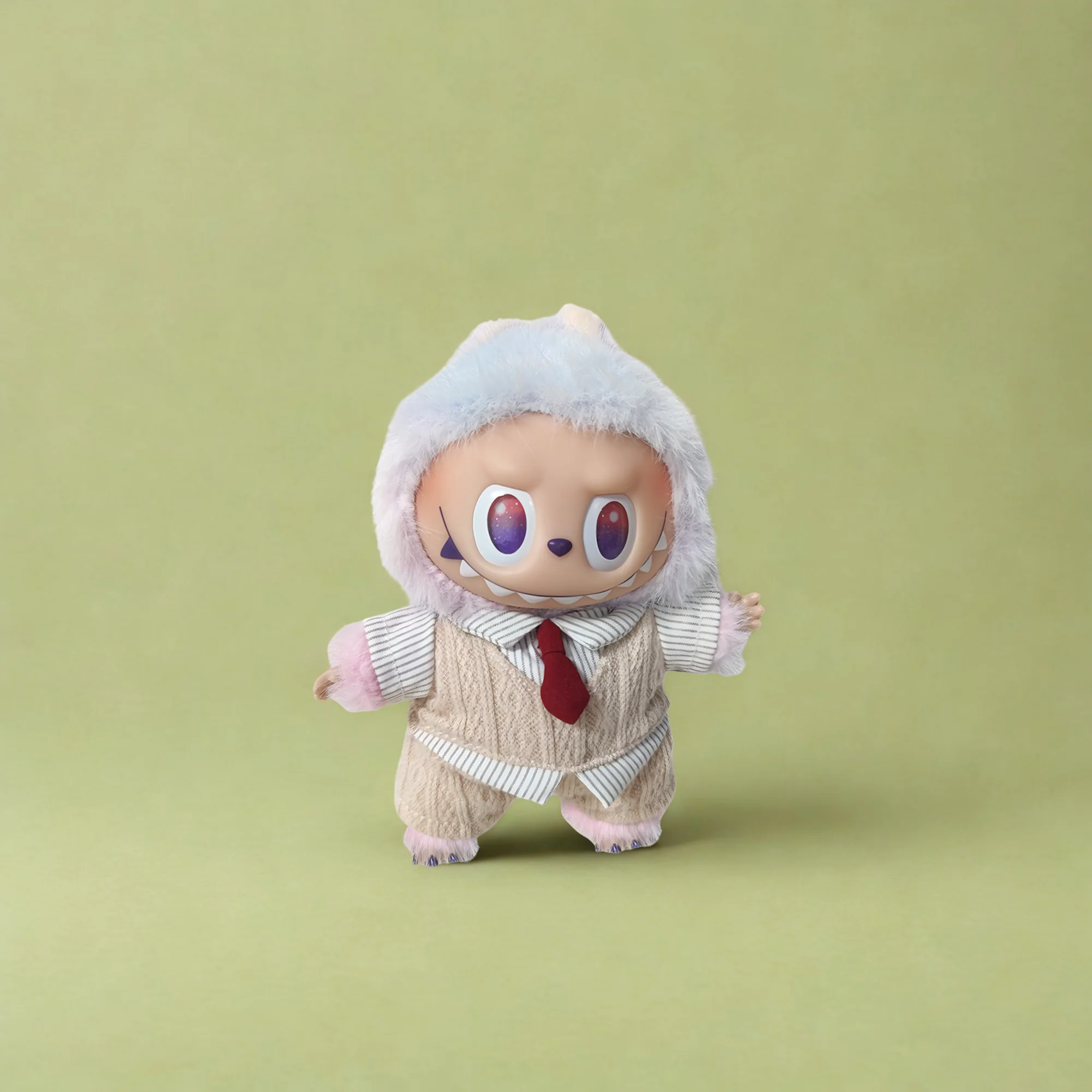 Handmade Clothes for Labubu & 15-17 cm Dolls "on/off Campus" - Image 3