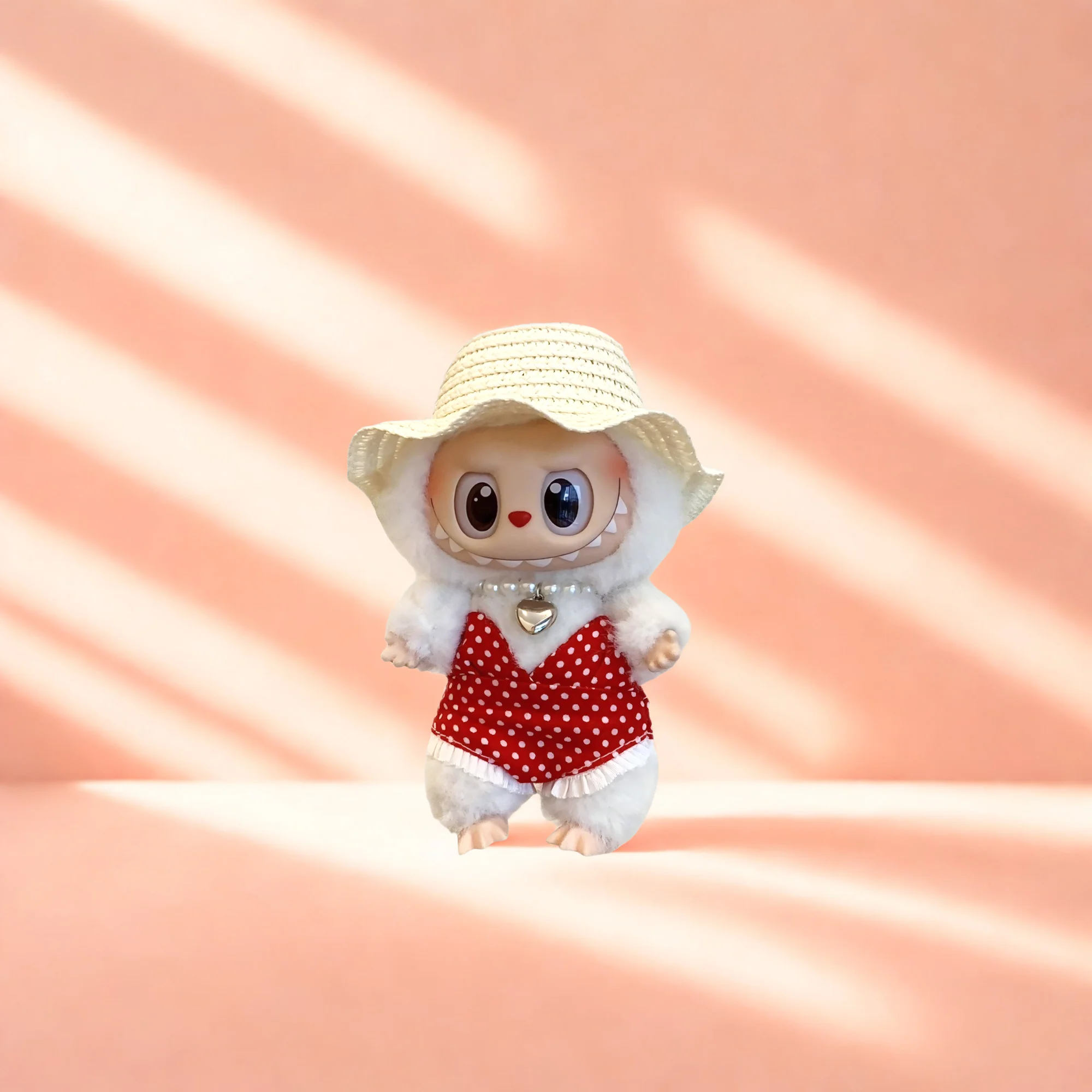 Handmade Clothes for Labubu & 15-17 cm Dolls "Wave Ready" - Image 9