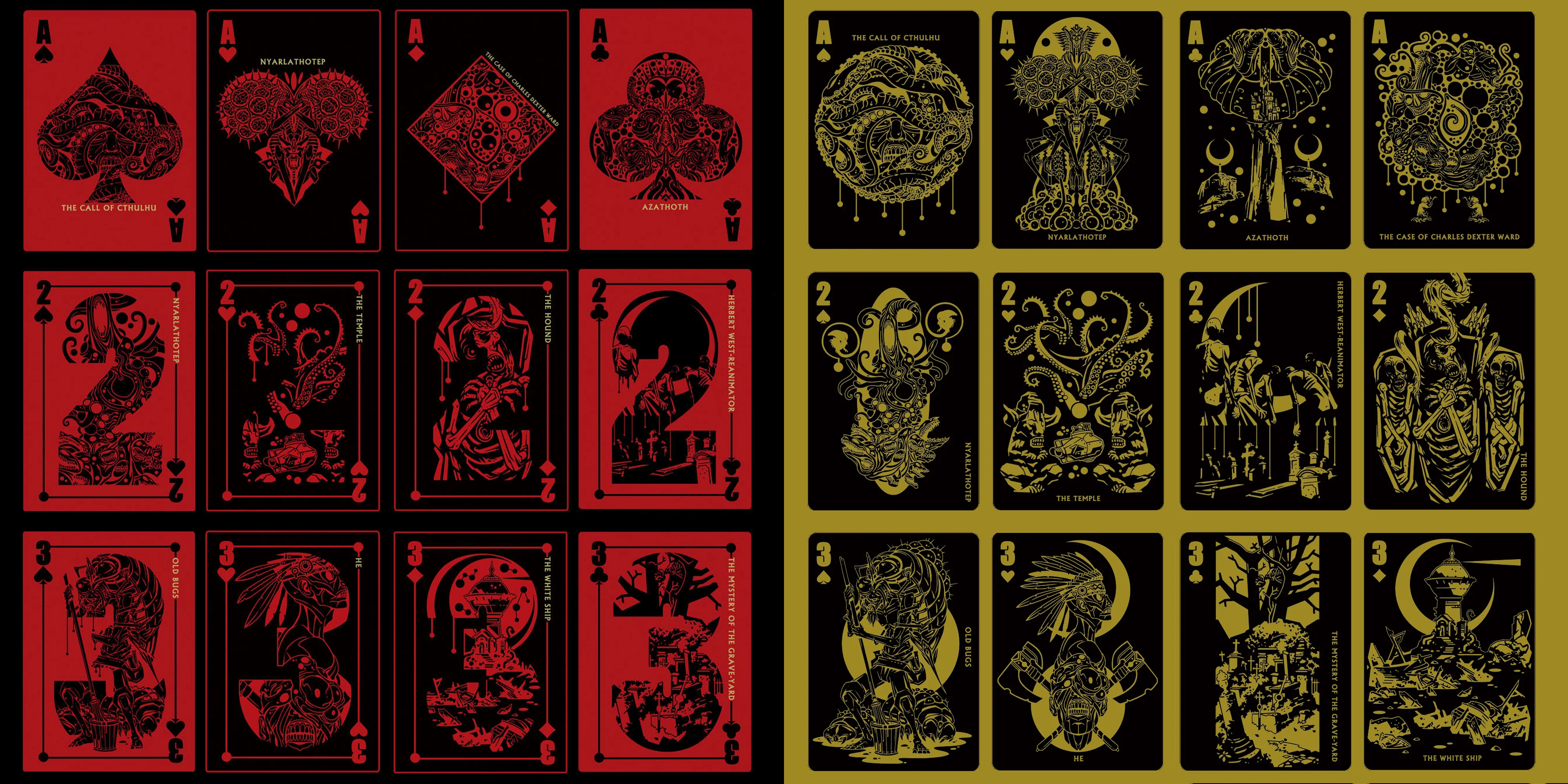 Lovecraft A-K Cthulhu Mythos Playing Cards - Image 11