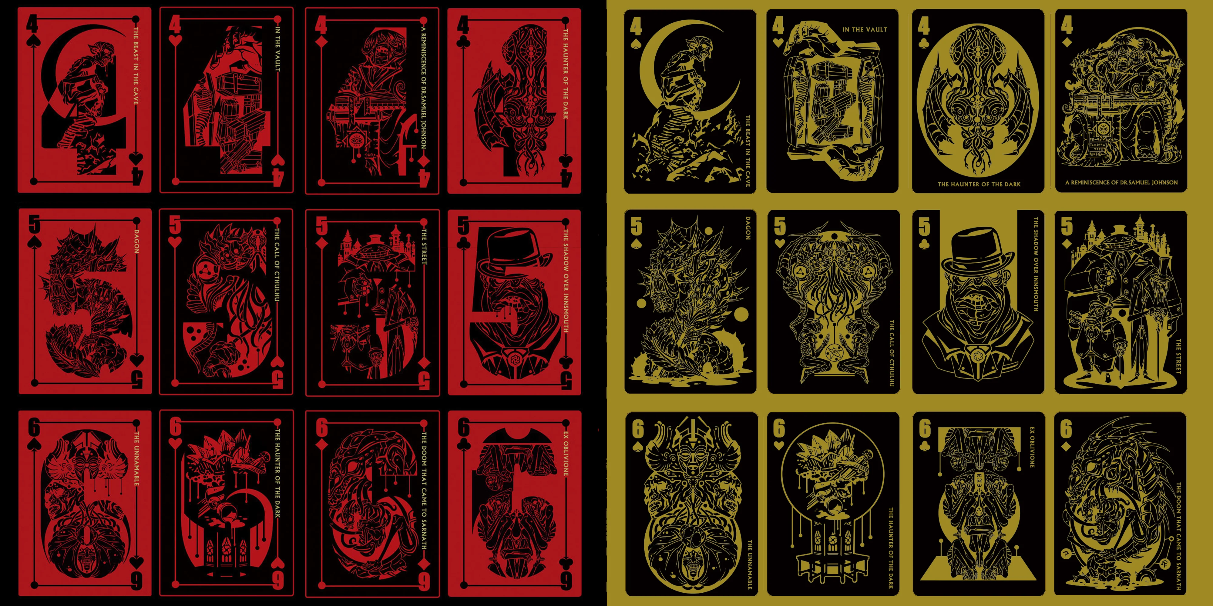Lovecraft A-K Cthulhu Mythos Playing Cards - Image 12