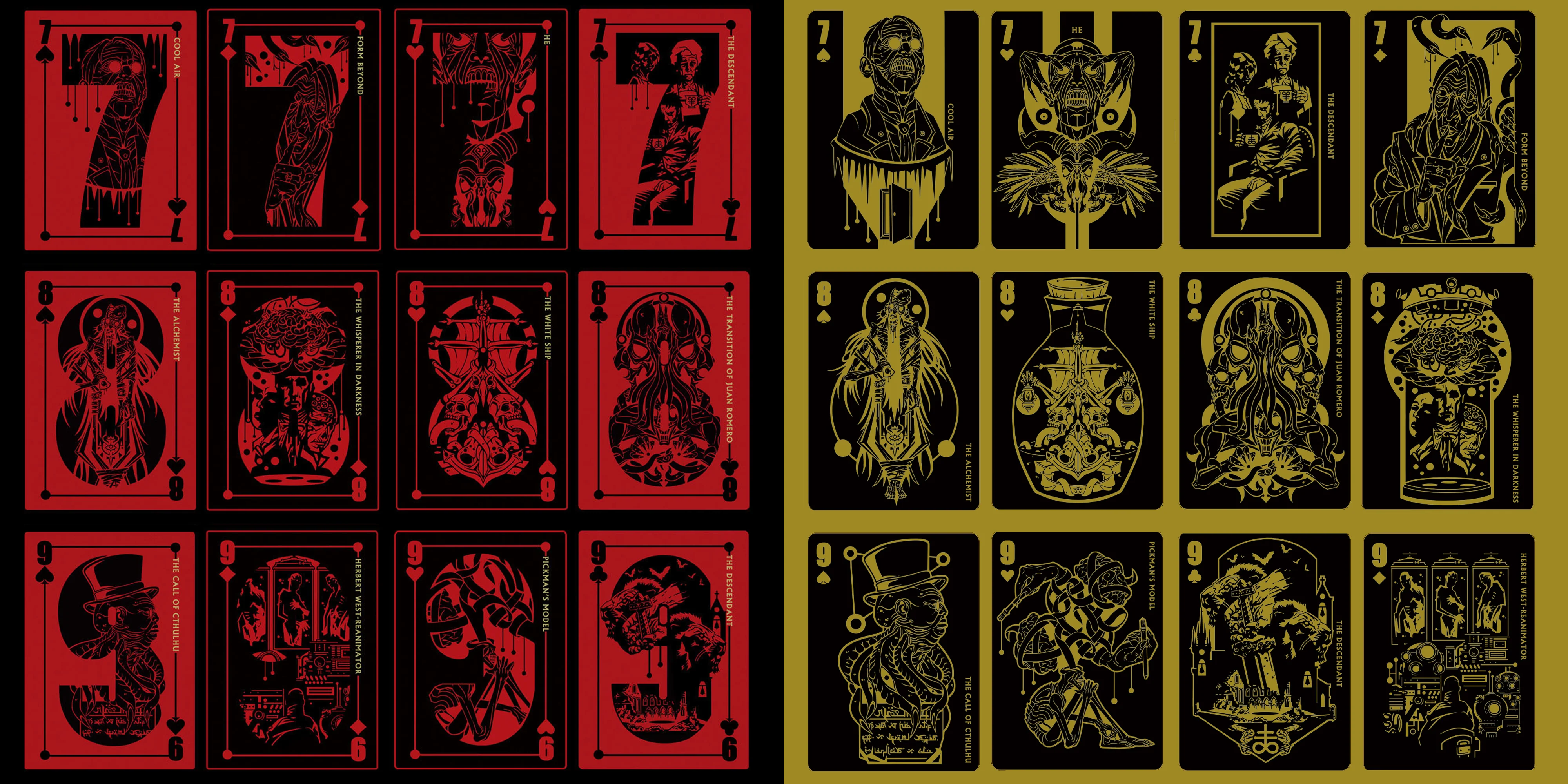 Lovecraft A-K Cthulhu Mythos Playing Cards - Image 13