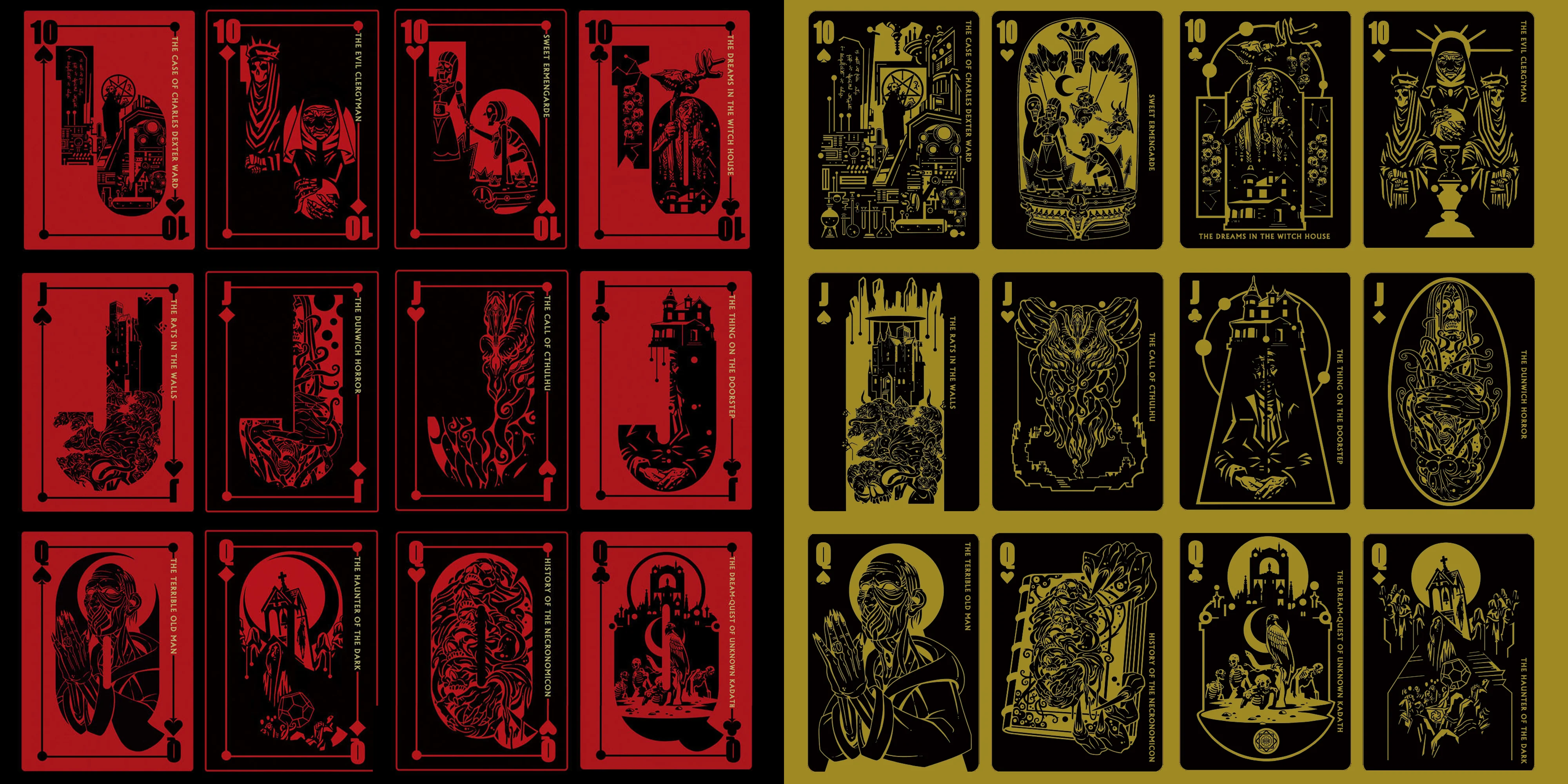 Lovecraft A-K Cthulhu Mythos Playing Cards - Image 14