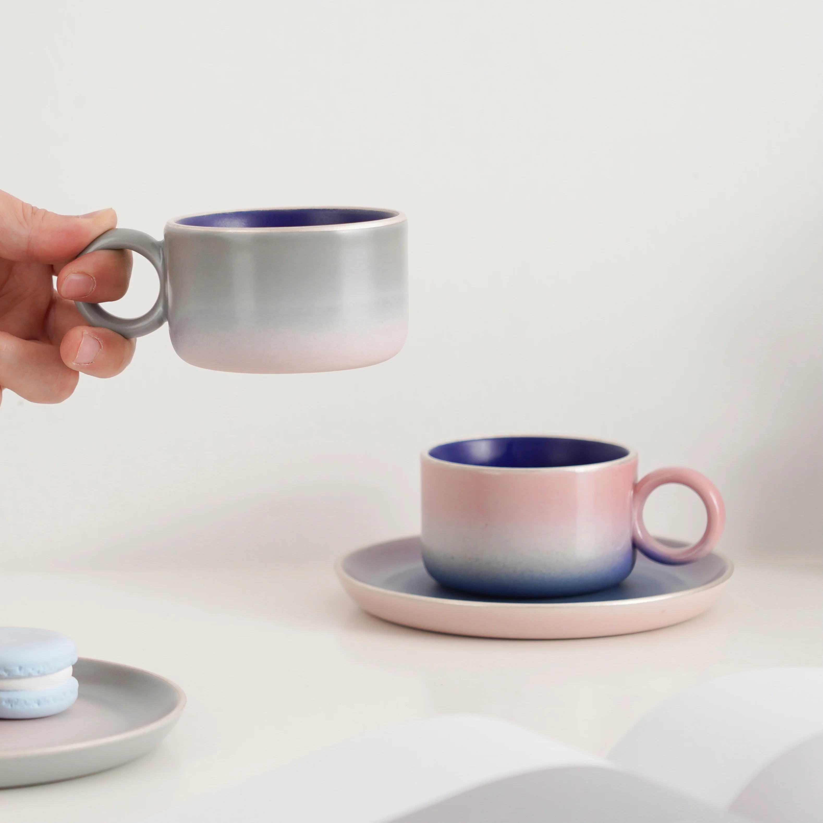 Lunar Coffee Mug & Saucer Sets - Image 4
