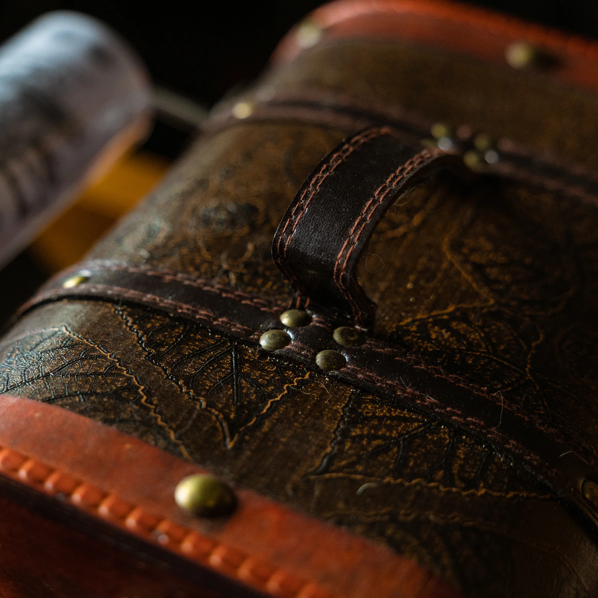"Matchbox" Handcrafted Steampunk Backpack with Gauges & Lights - Image 8