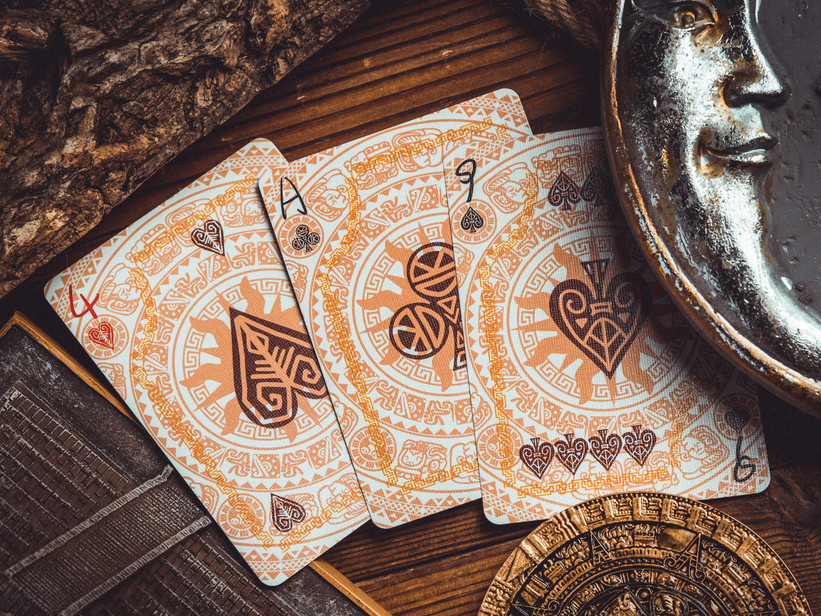 Maya Sun & Moon Playing Cards - Image 14