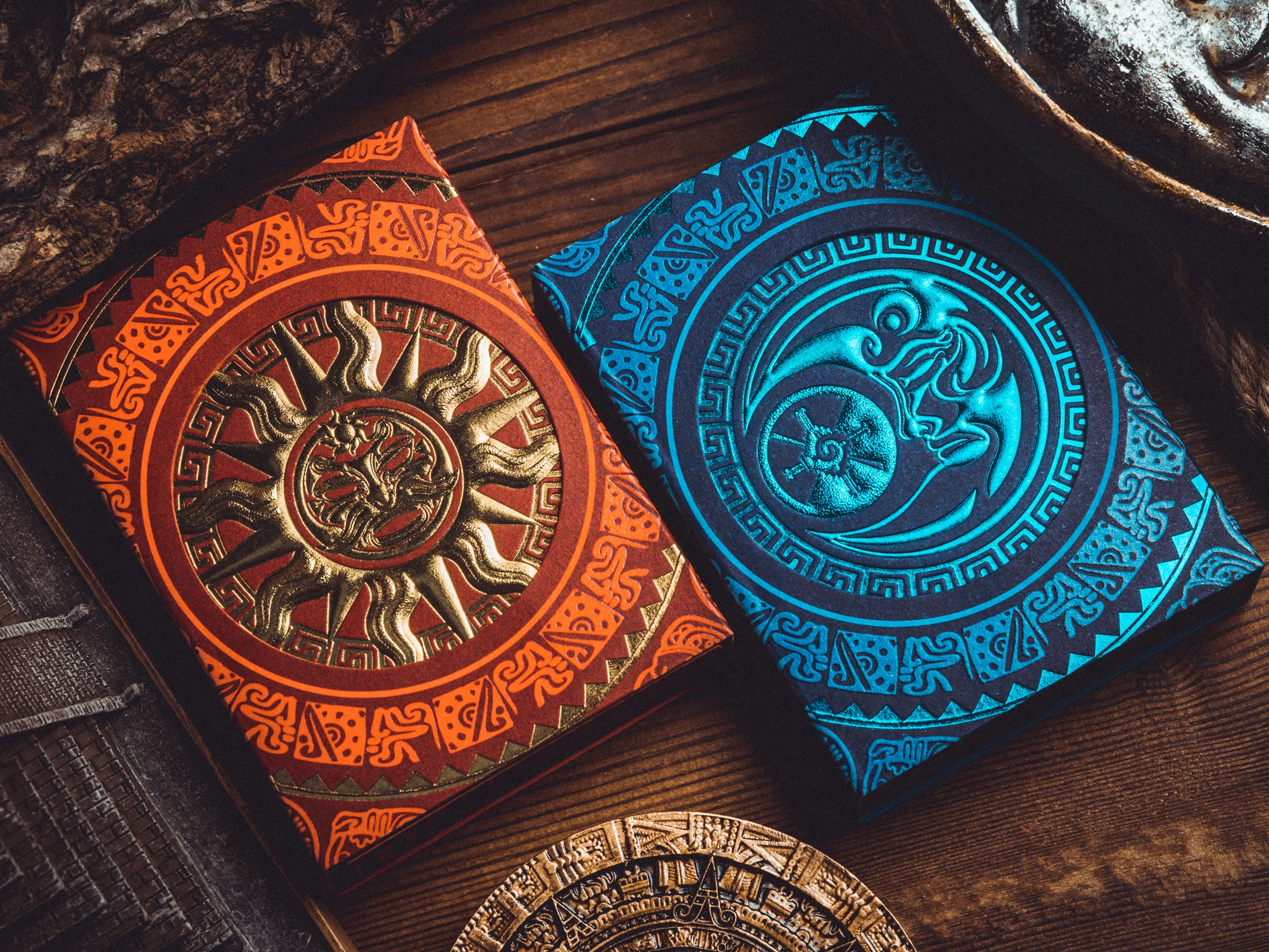 Maya Sun & Moon Playing Cards - Image 16