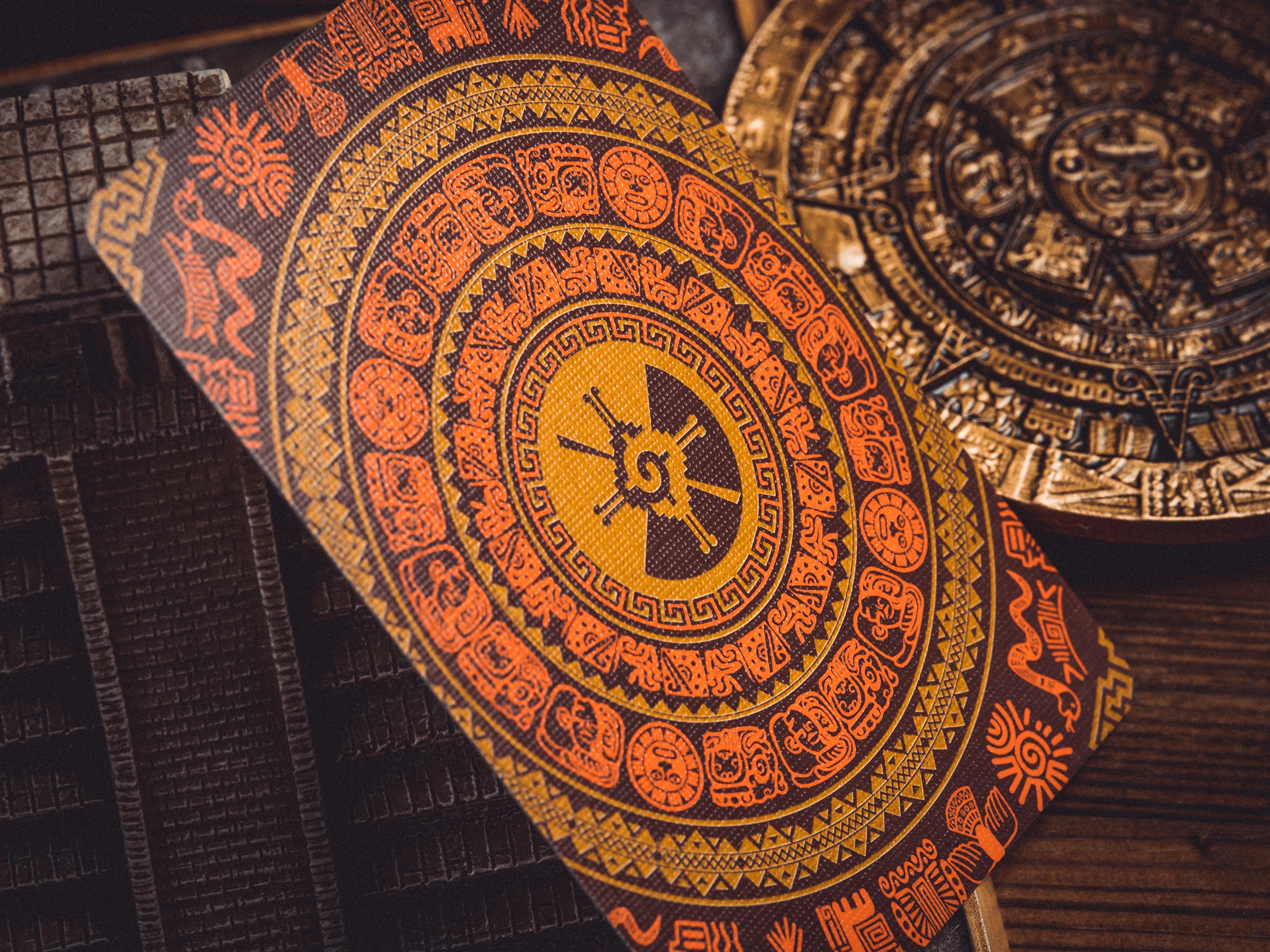 Maya Sun & Moon Playing Cards - Image 21
