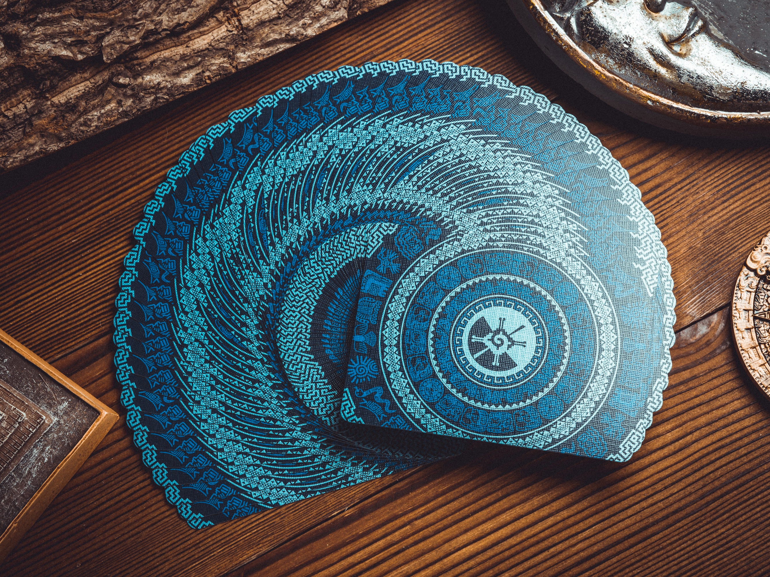Maya Sun & Moon Playing Cards - Image 24