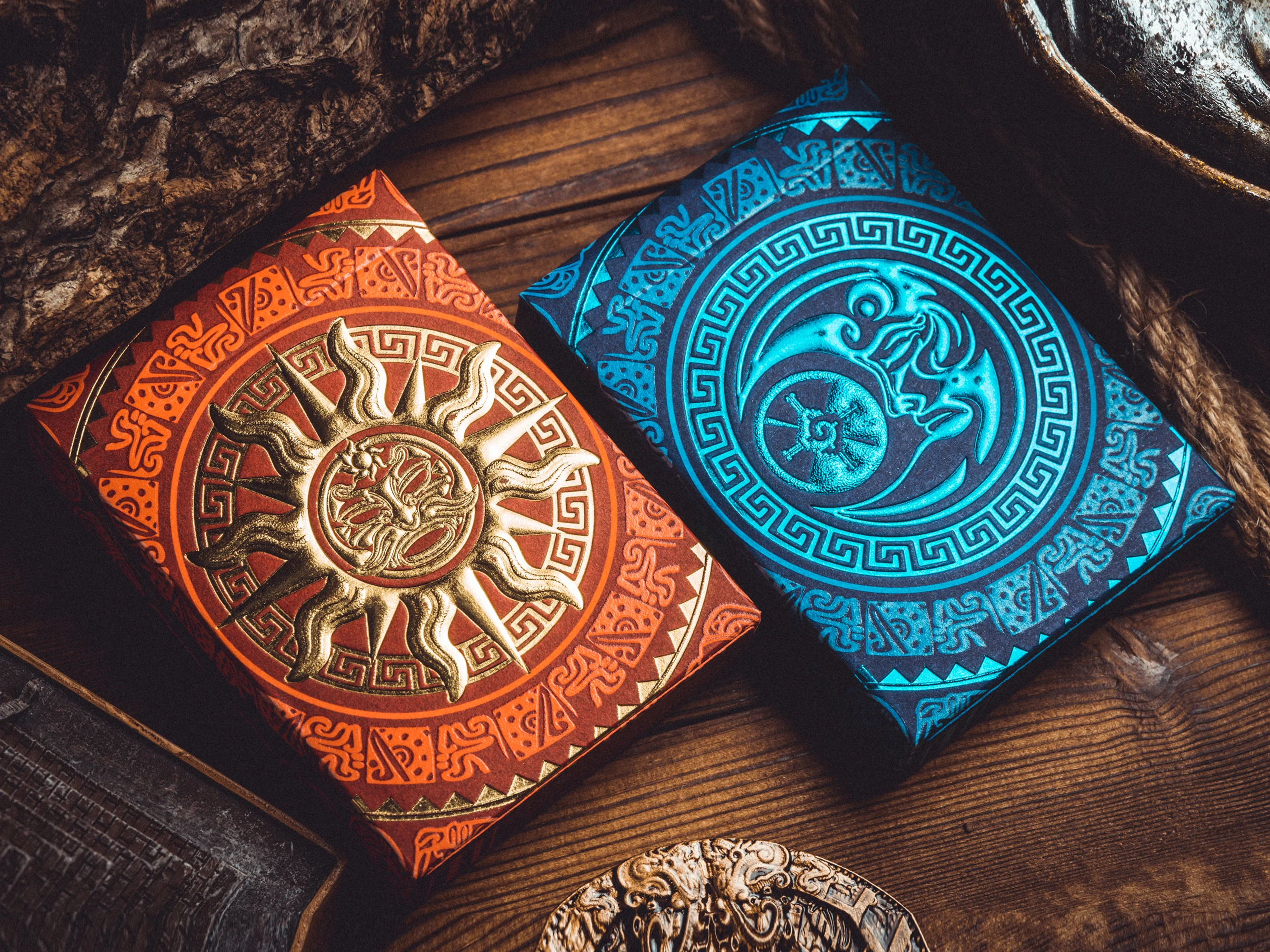 Maya Sun & Moon Playing Cards - Image 26