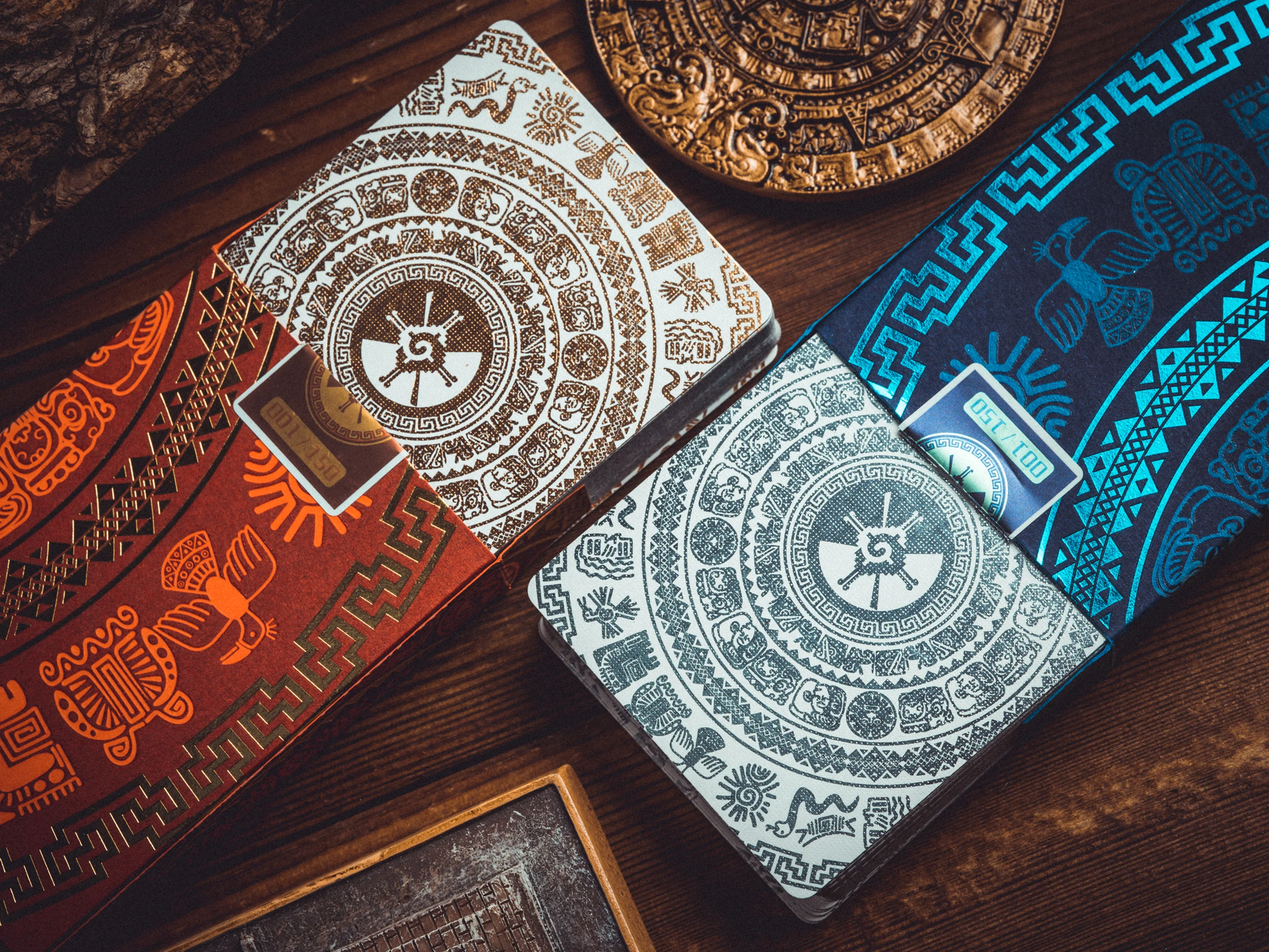 Maya Sun & Moon Playing Cards - Image 27