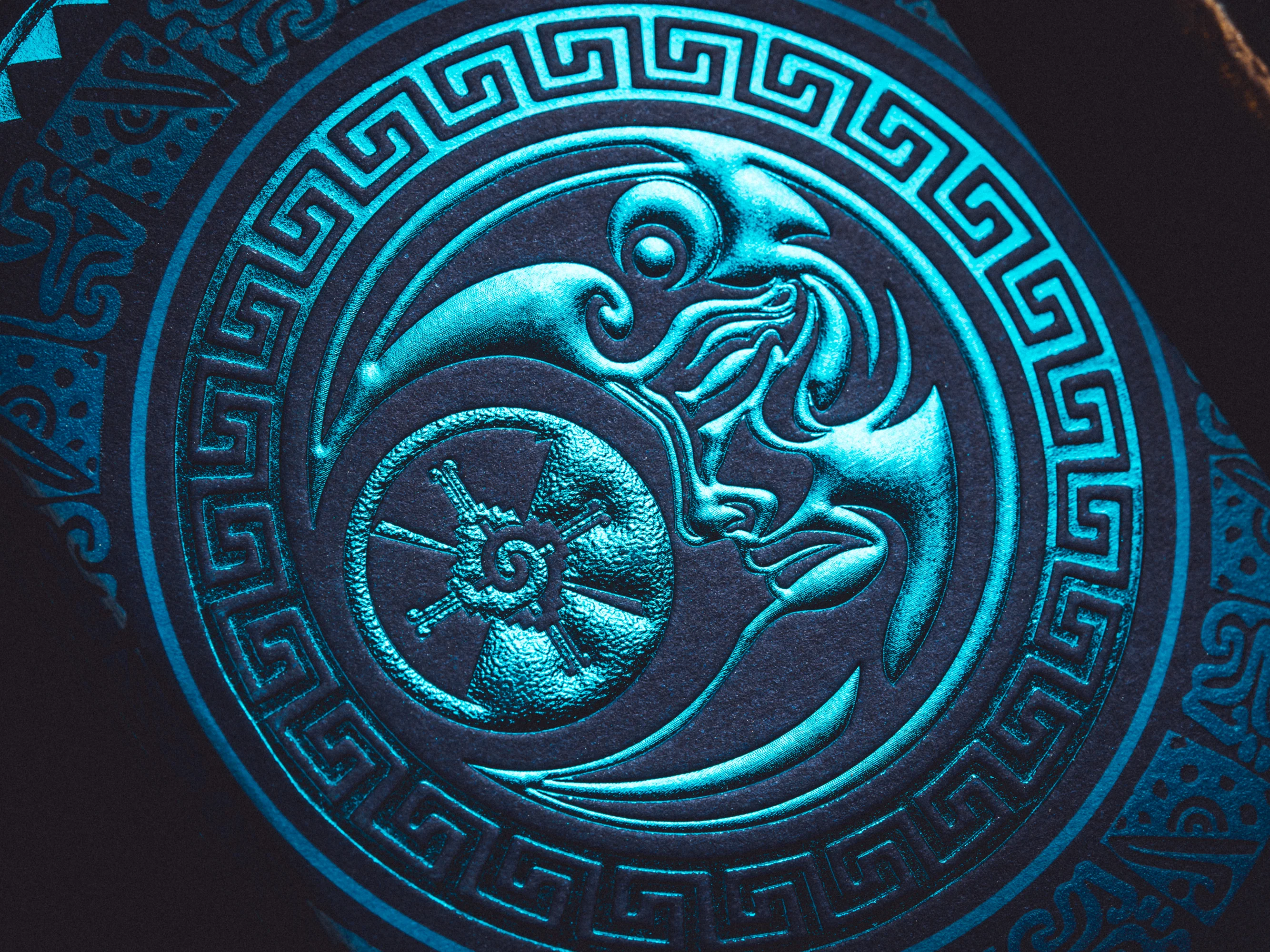 Maya Sun & Moon Playing Cards - Image 30