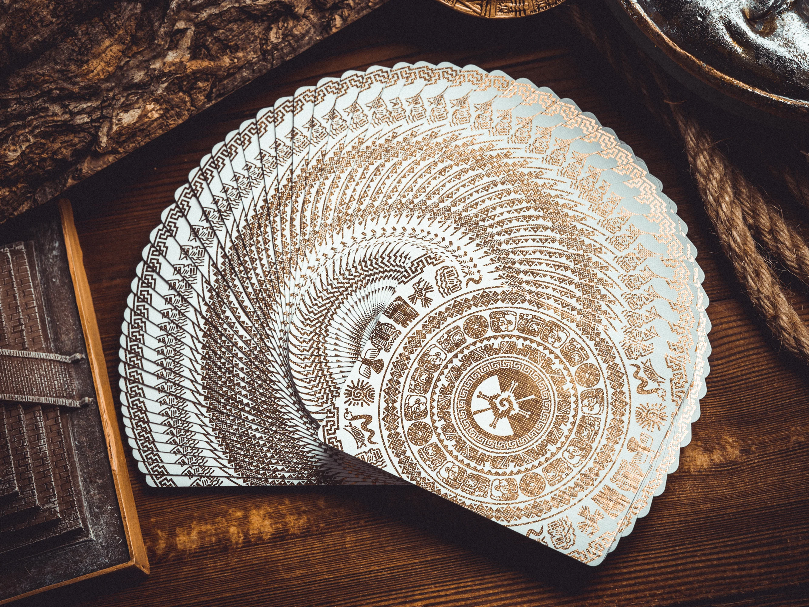 Maya Sun & Moon Playing Cards - Image 33
