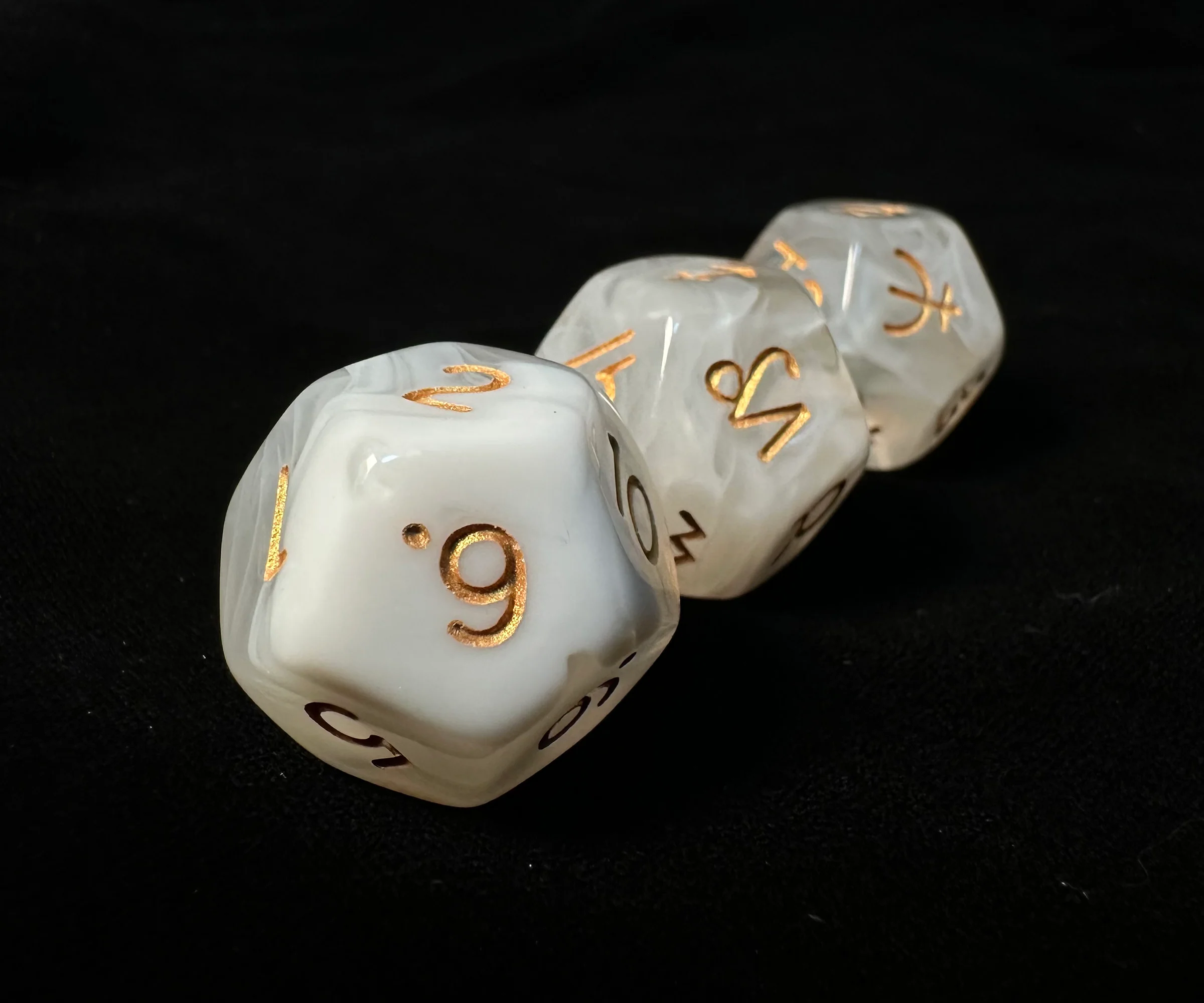 Meteodice Galaxy-Themed D12 Astrology Dice - Image 5
