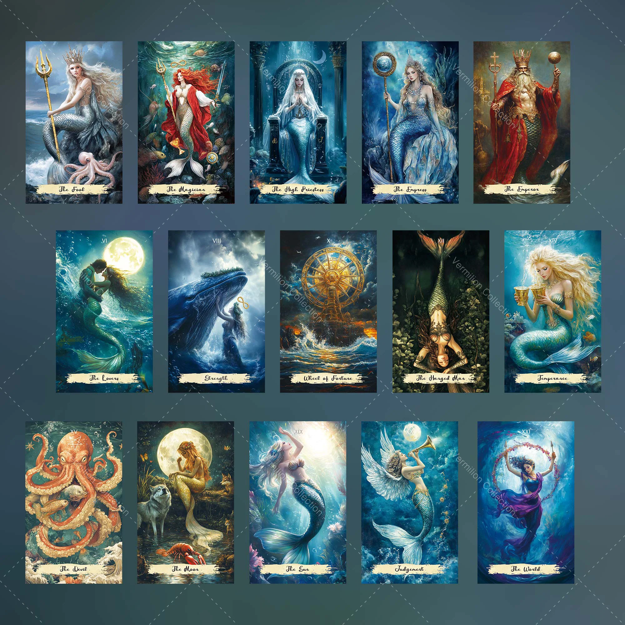Mysteries of the Deep Tarot - Image 7