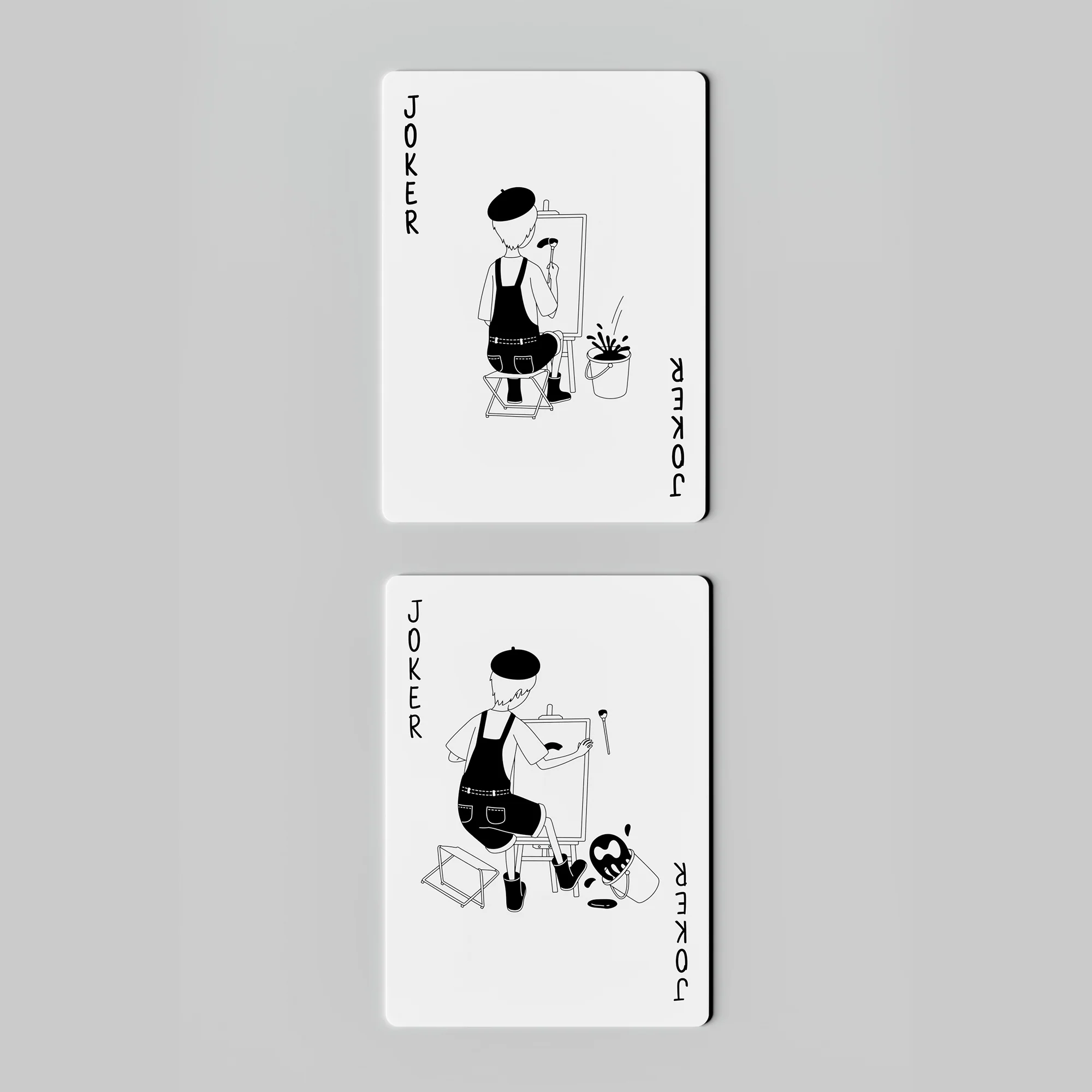 Painter & Ghost Playing Cards - Image 6