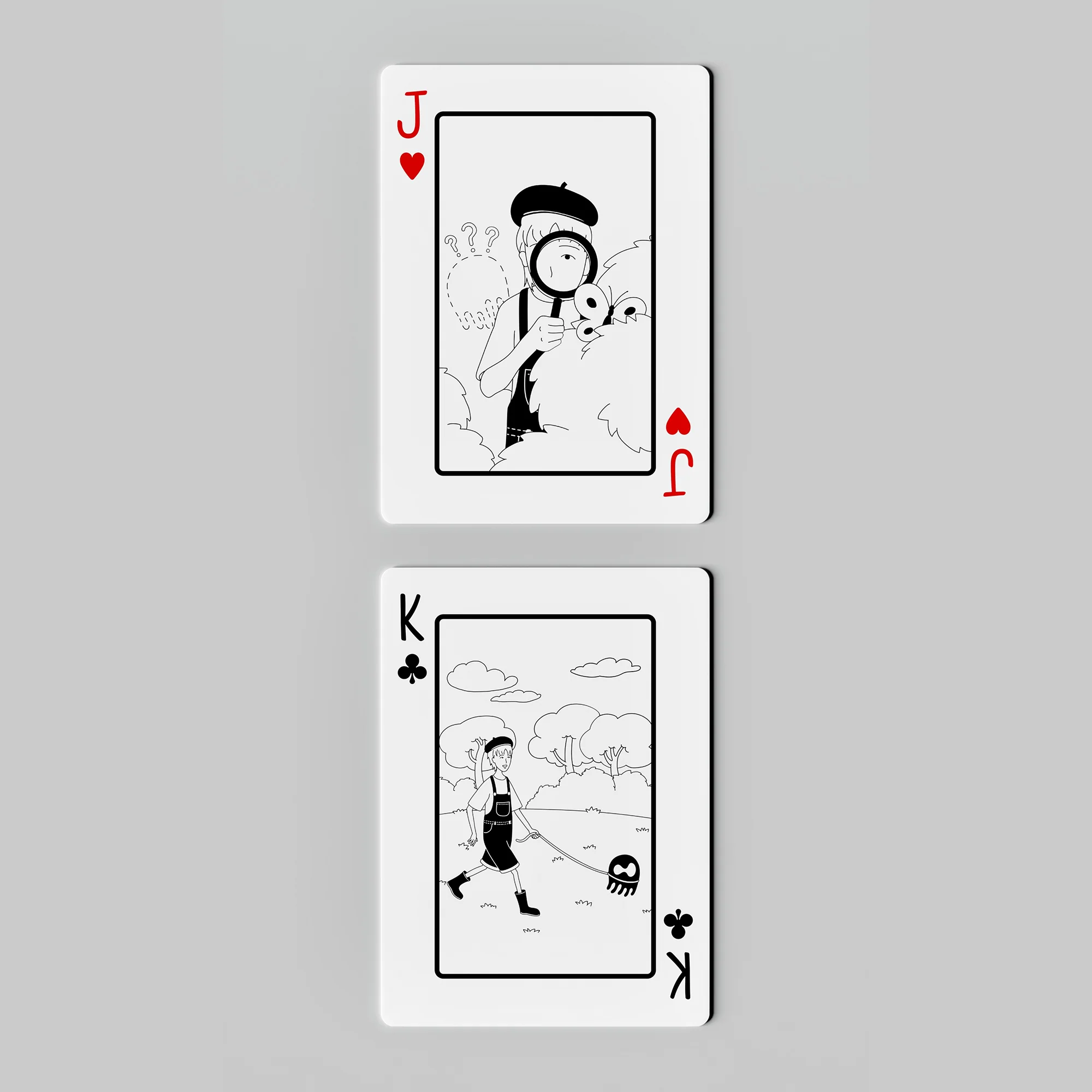 Painter & Ghost Playing Cards - Image 7