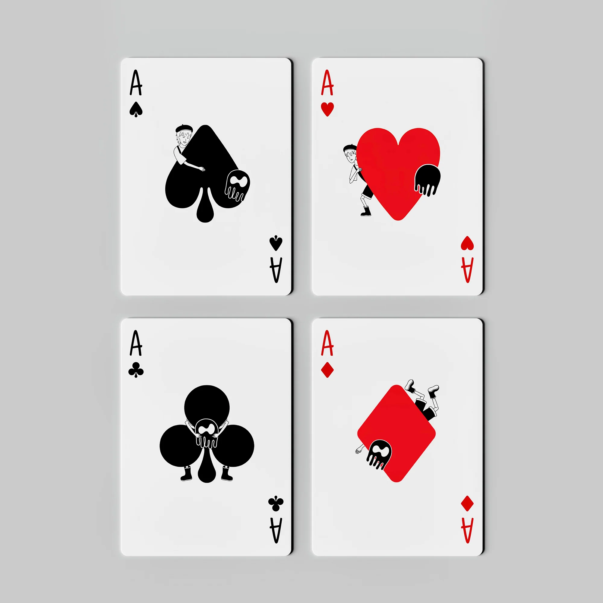 Painter & Ghost Playing Cards - Image 8