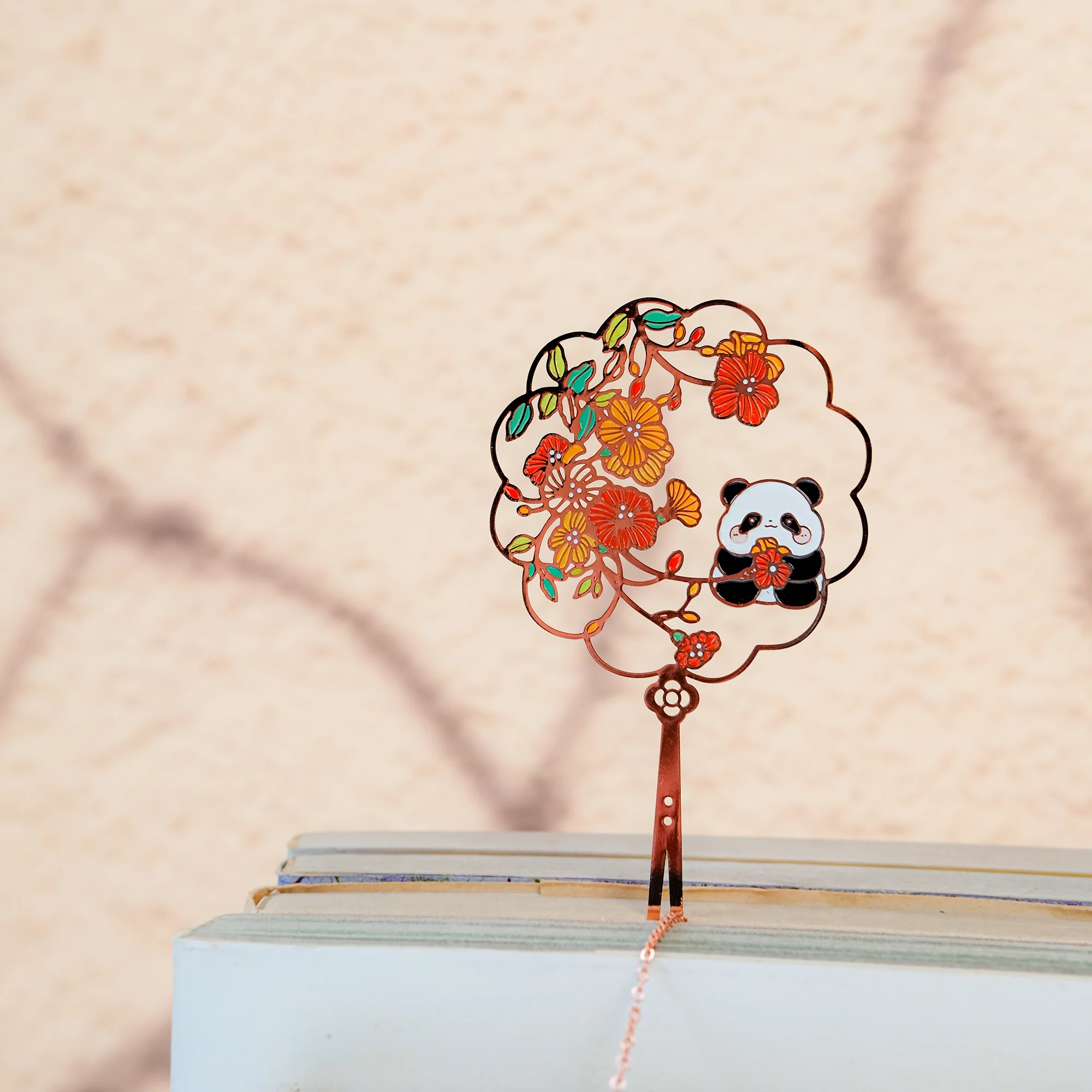 Panda Palace Fan Metal Bookmarks - Image 13