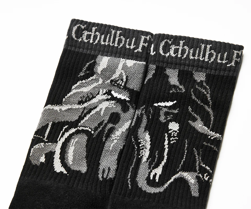 PEEP Cthulhu Yog-Sothoth Crew Socks - Image 3