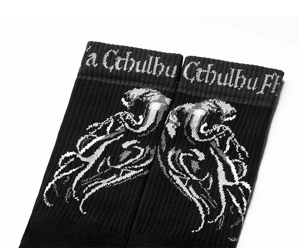 PEEP Cthulhu Yog-Sothoth Crew Socks - Image 4