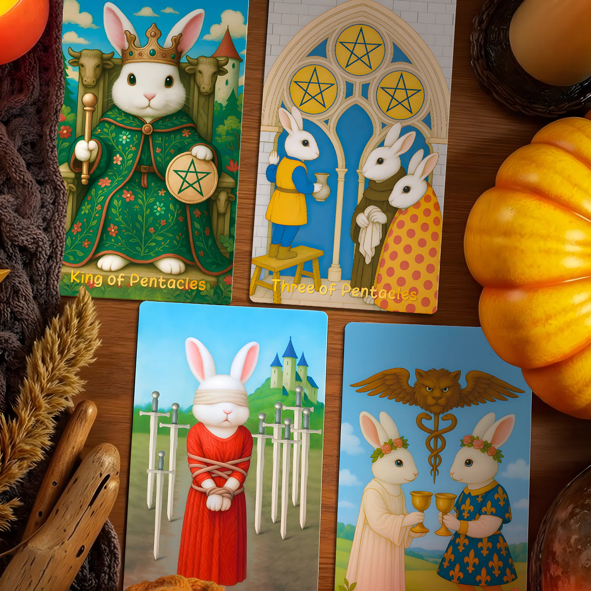 Spirit Moon Rabbit Tarot - Image 4