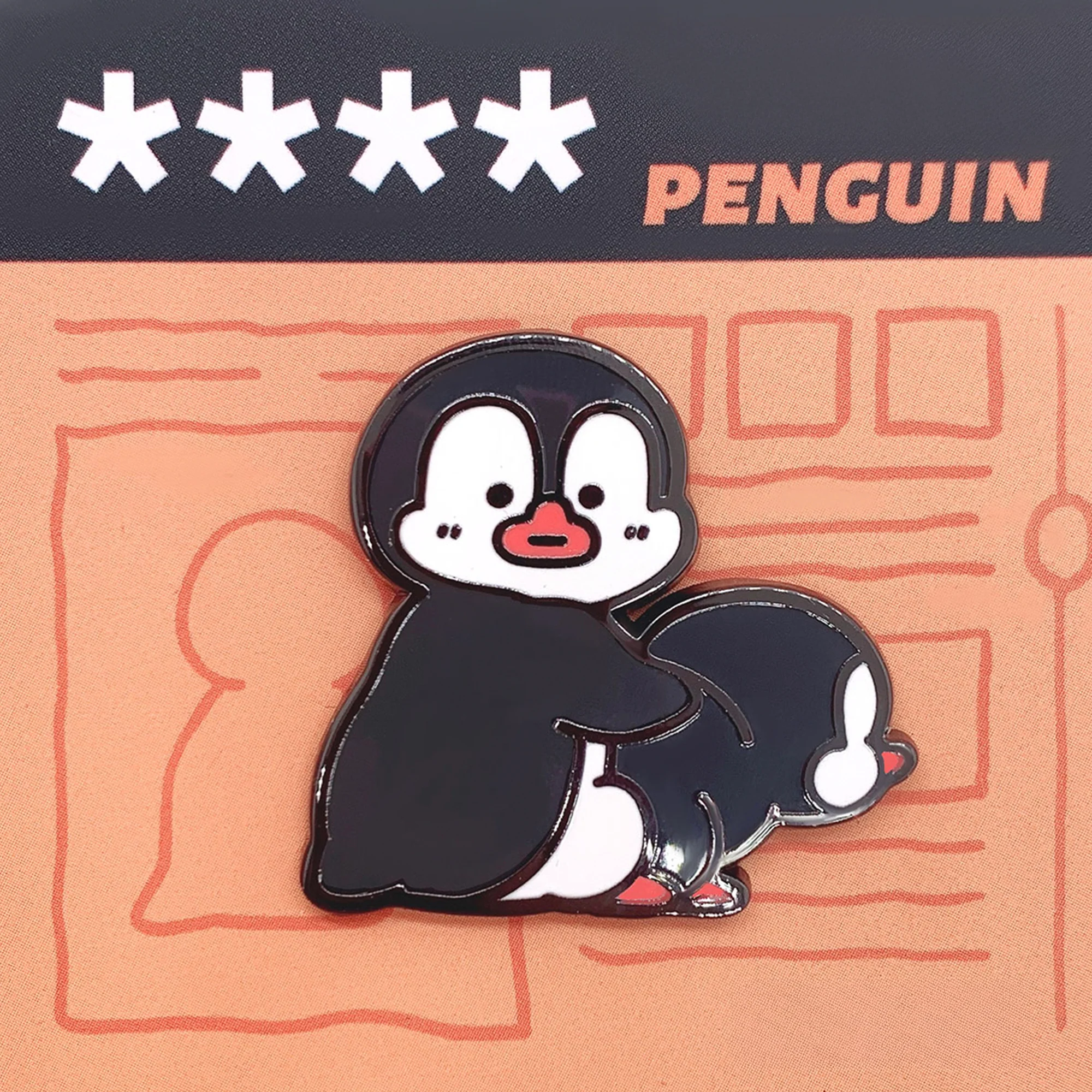 Stop! Mini Planet Enamel Pins Penguin Series - Image 12