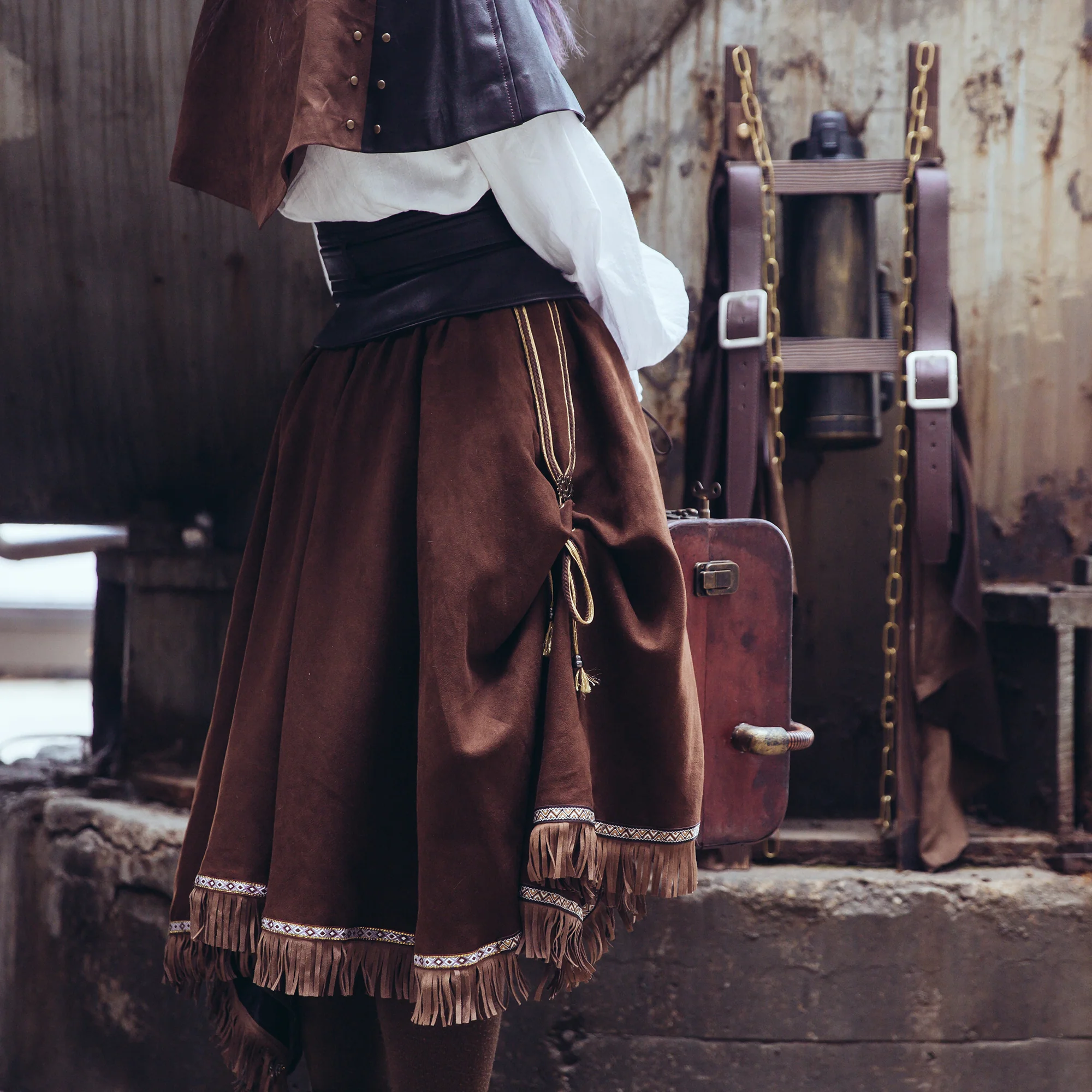 "The Boiler" Handcrafted Steampunk Travel Suitcase - Image 3
