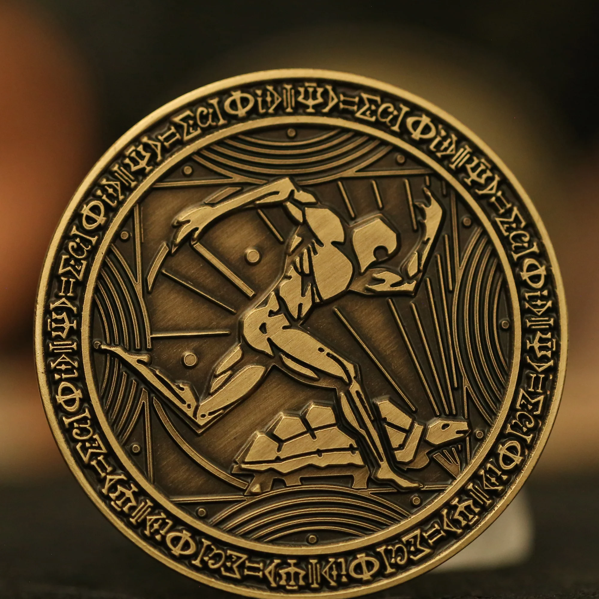 The Four Magical Creatures in Physics Collectible Metal Coins - Image 7