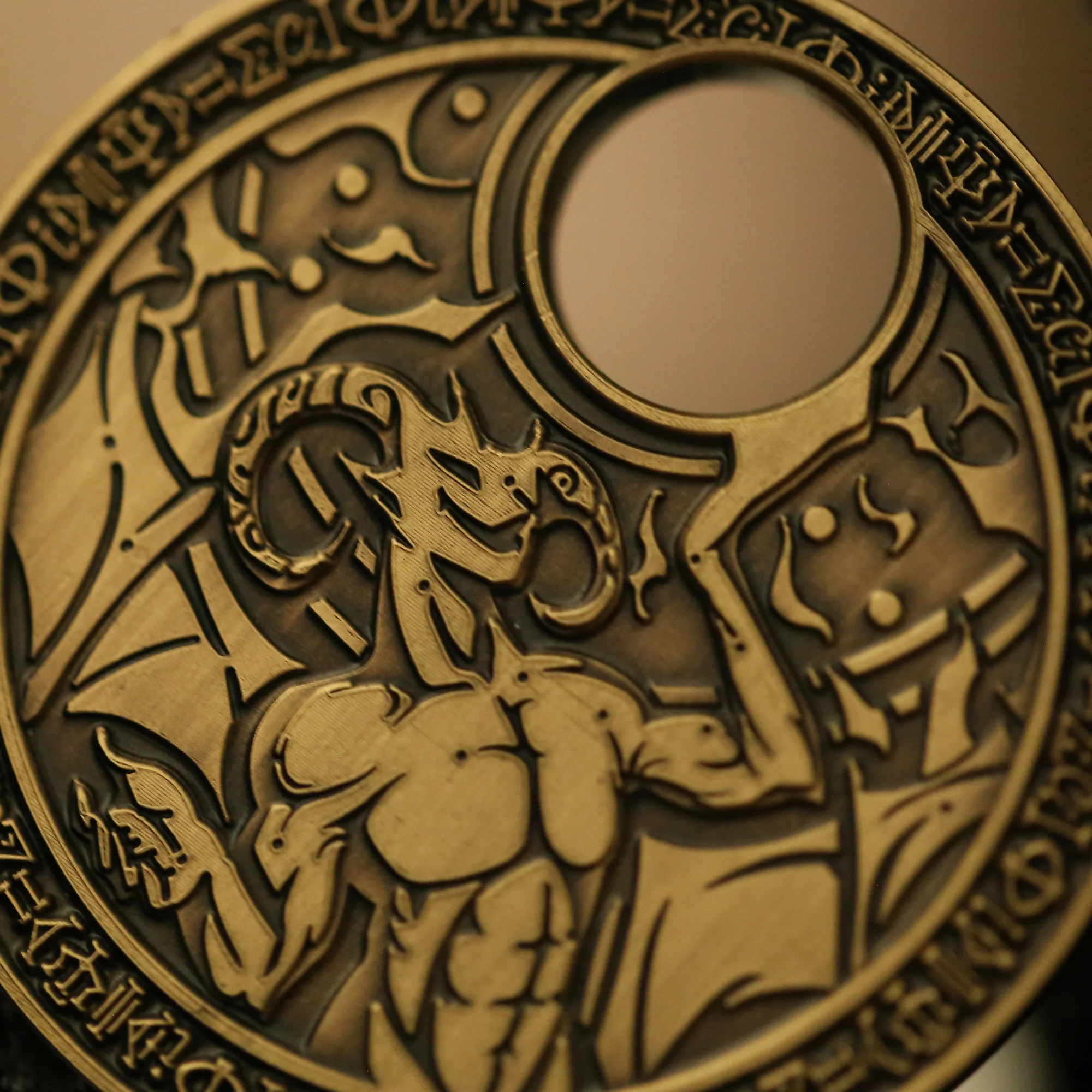 The Four Magical Creatures in Physics Collectible Metal Coins - Image 9