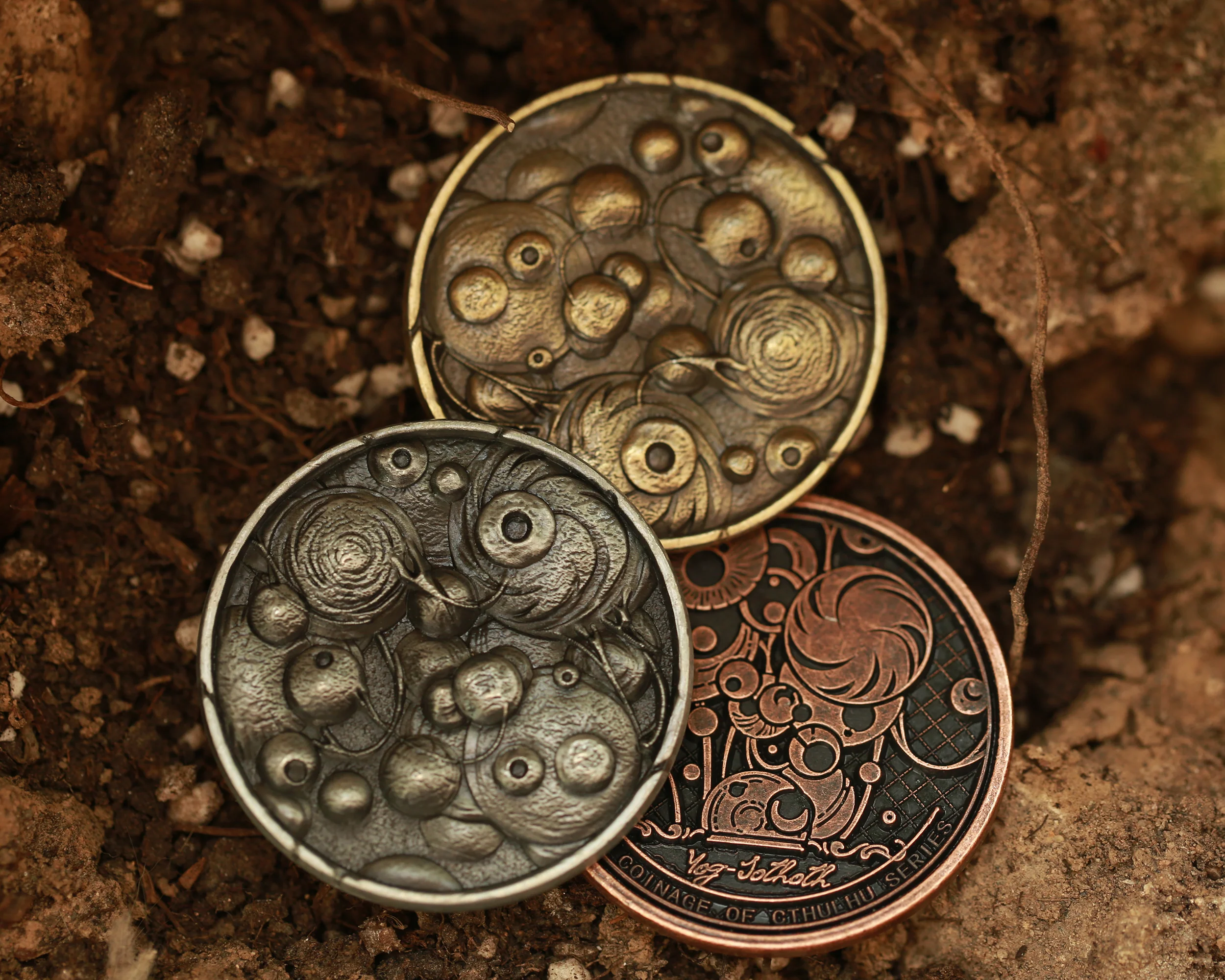 The Myth of Cthulhu Collectible Metal Coins - Image 12