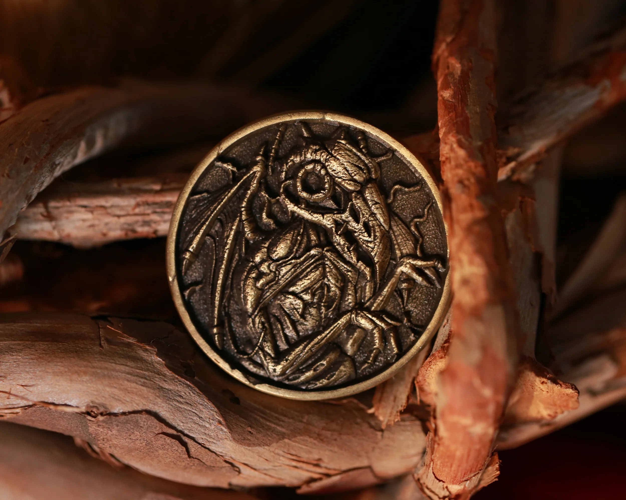 The Myth of Cthulhu Collectible Metal Coins - Image 15