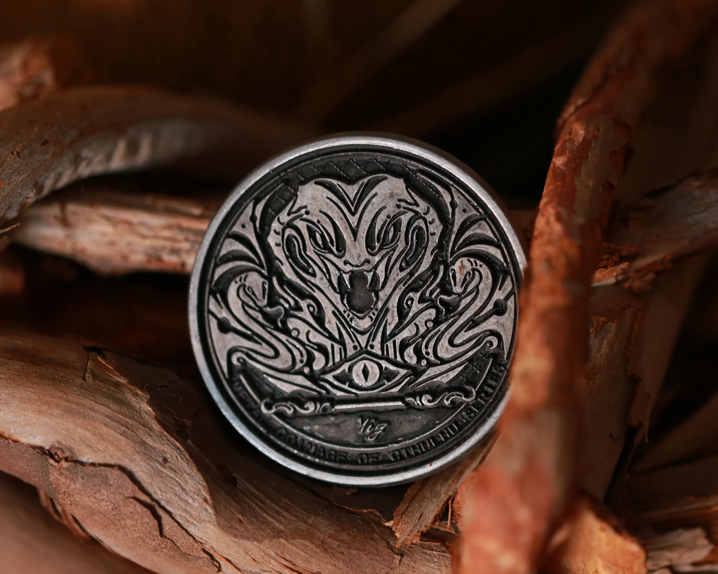 The Myth of Cthulhu Collectible Metal Coins - Image 16