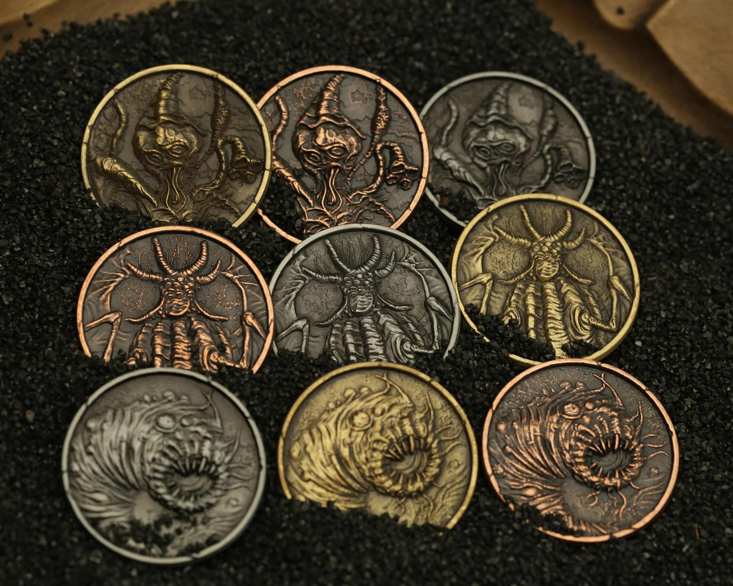 The Myth of Cthulhu Collectible Metal Coins - Image 17