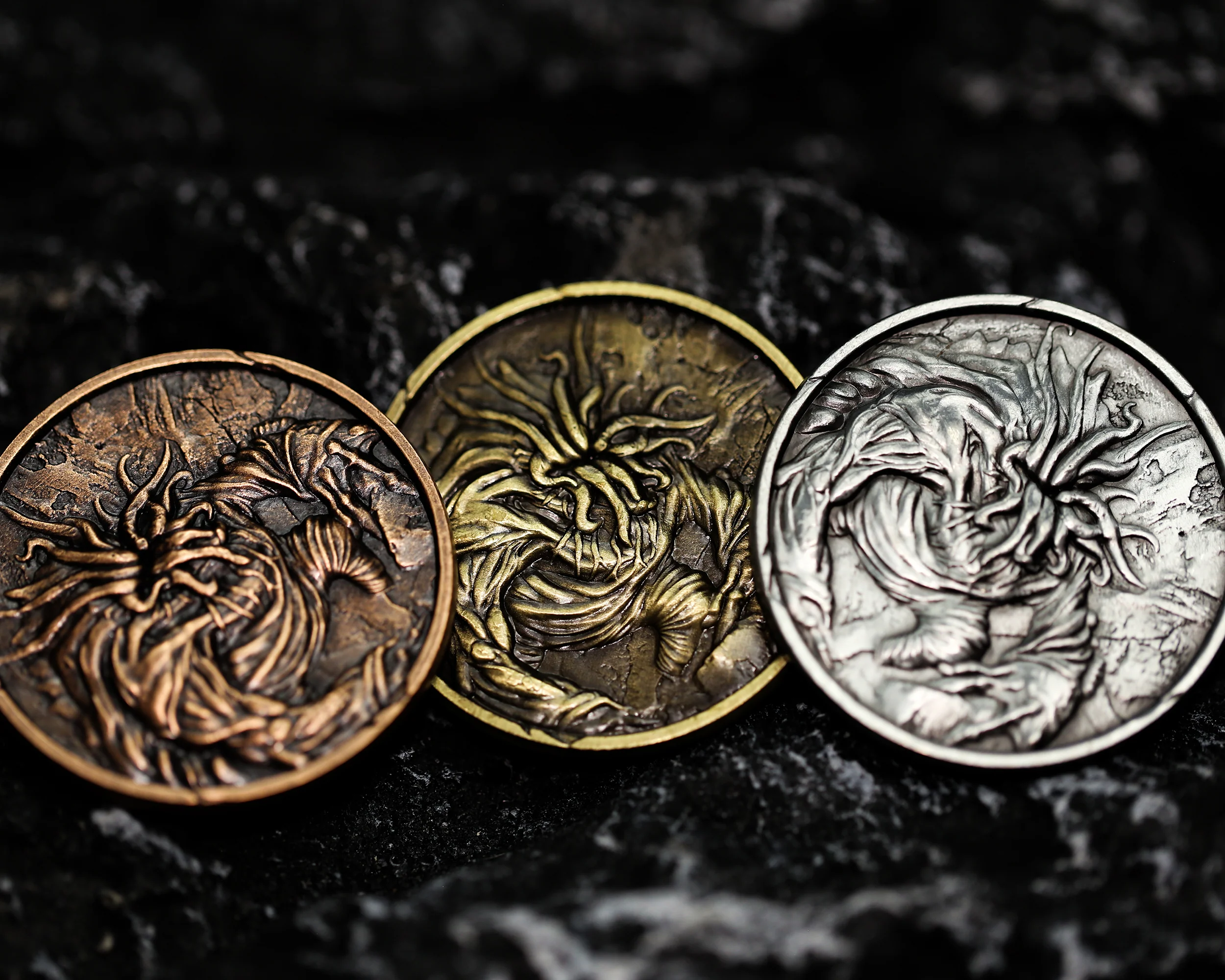 The Myth of Cthulhu Collectible Metal Coins - Image 20