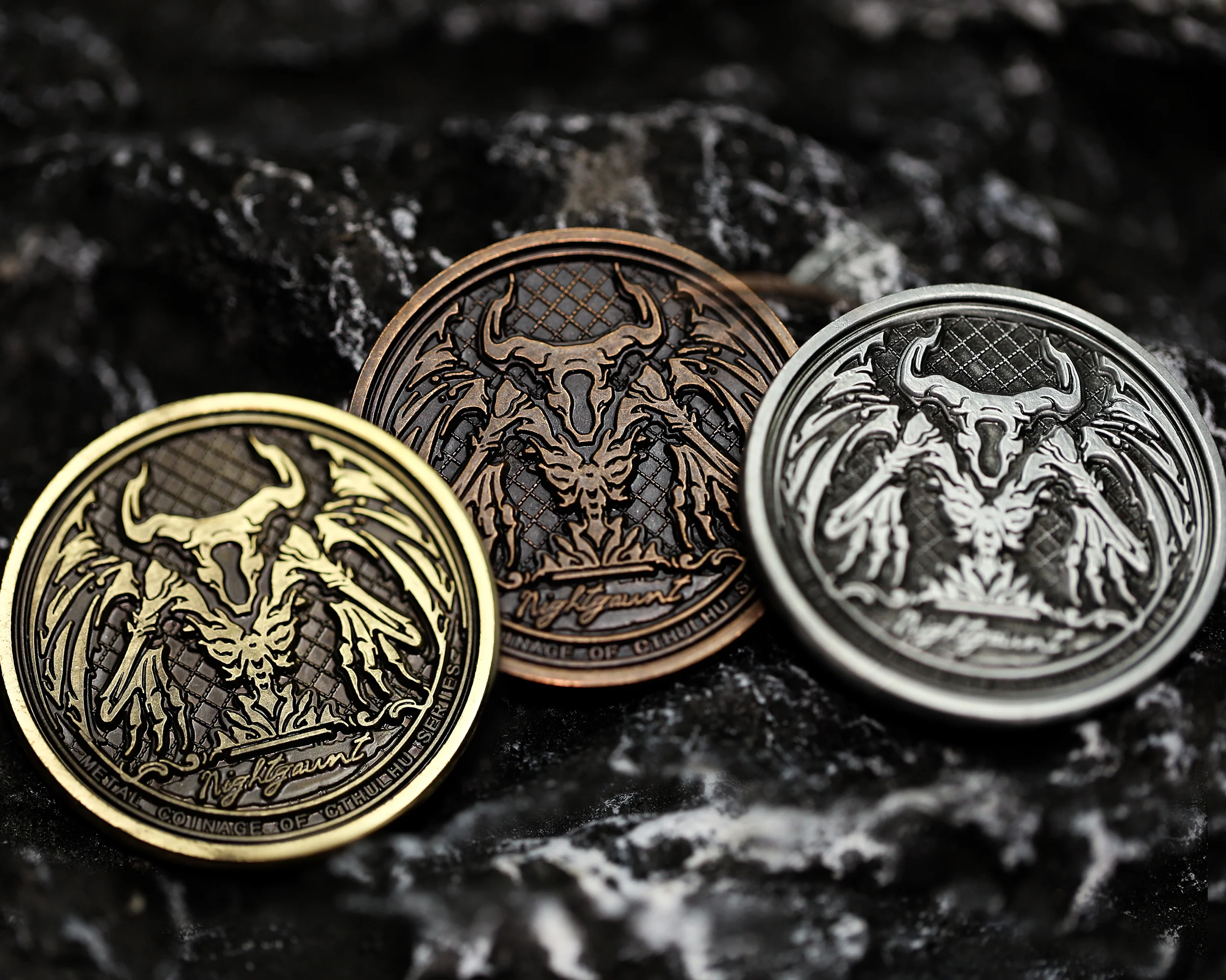 The Myth of Cthulhu Collectible Metal Coins - Image 21
