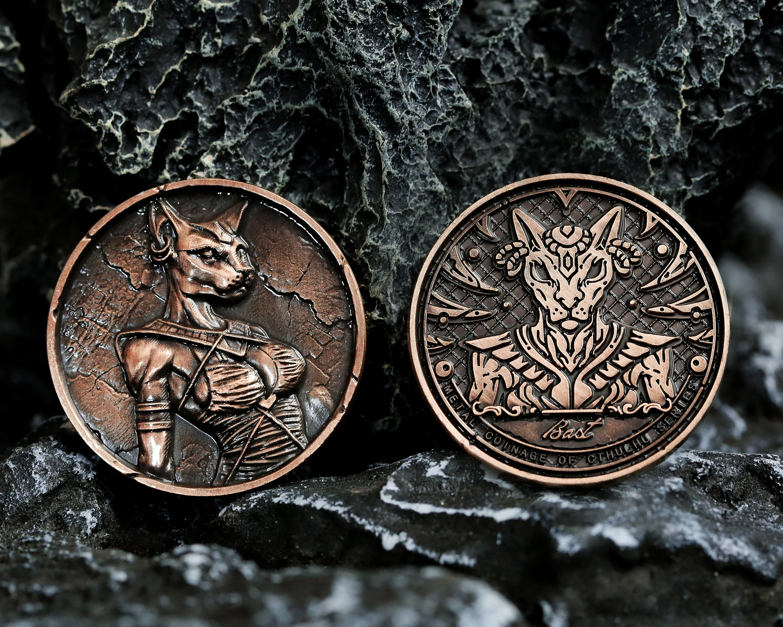 The Myth of Cthulhu Collectible Metal Coins - Image 24