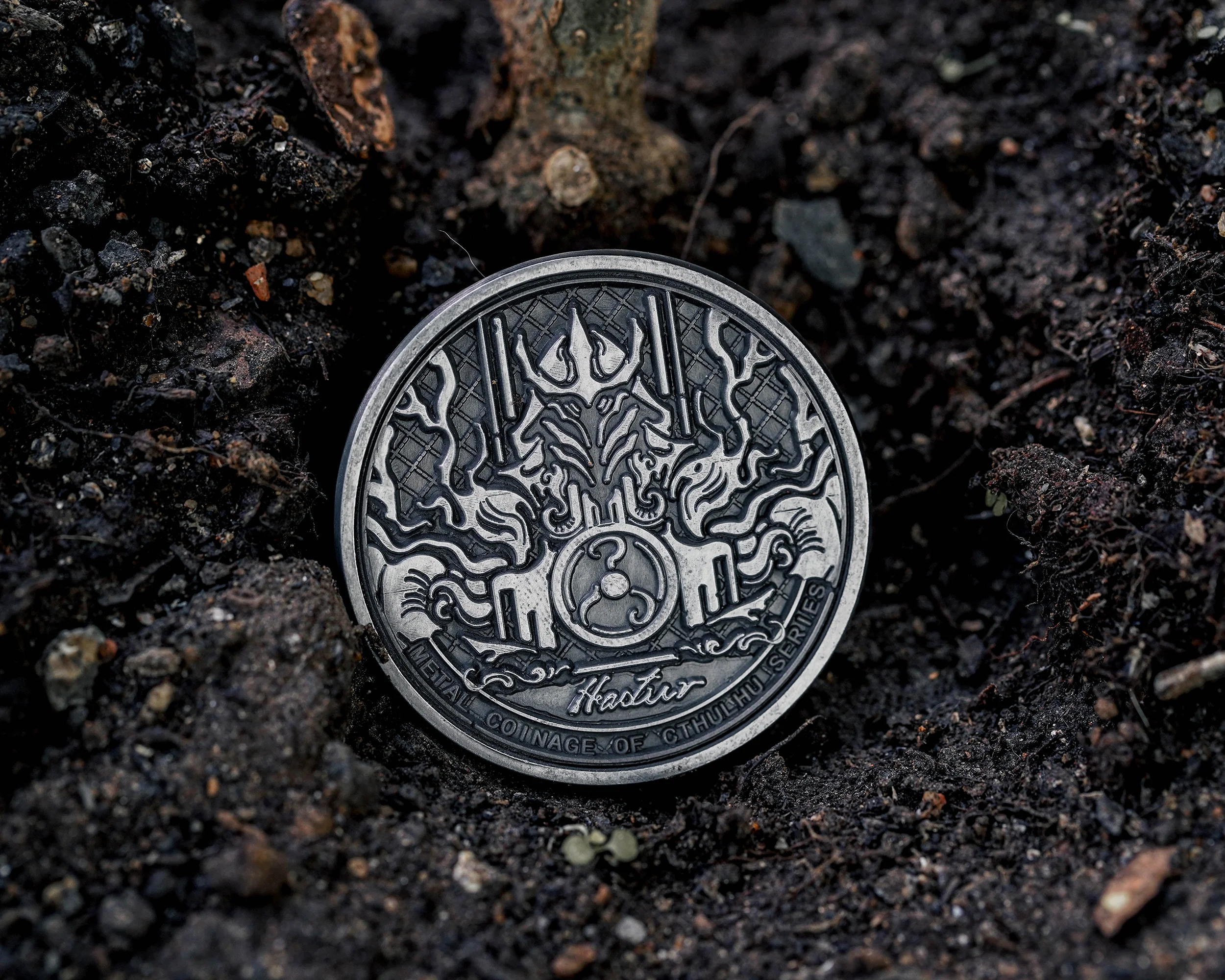 The Myth of Cthulhu Collectible Metal Coins - Image 8