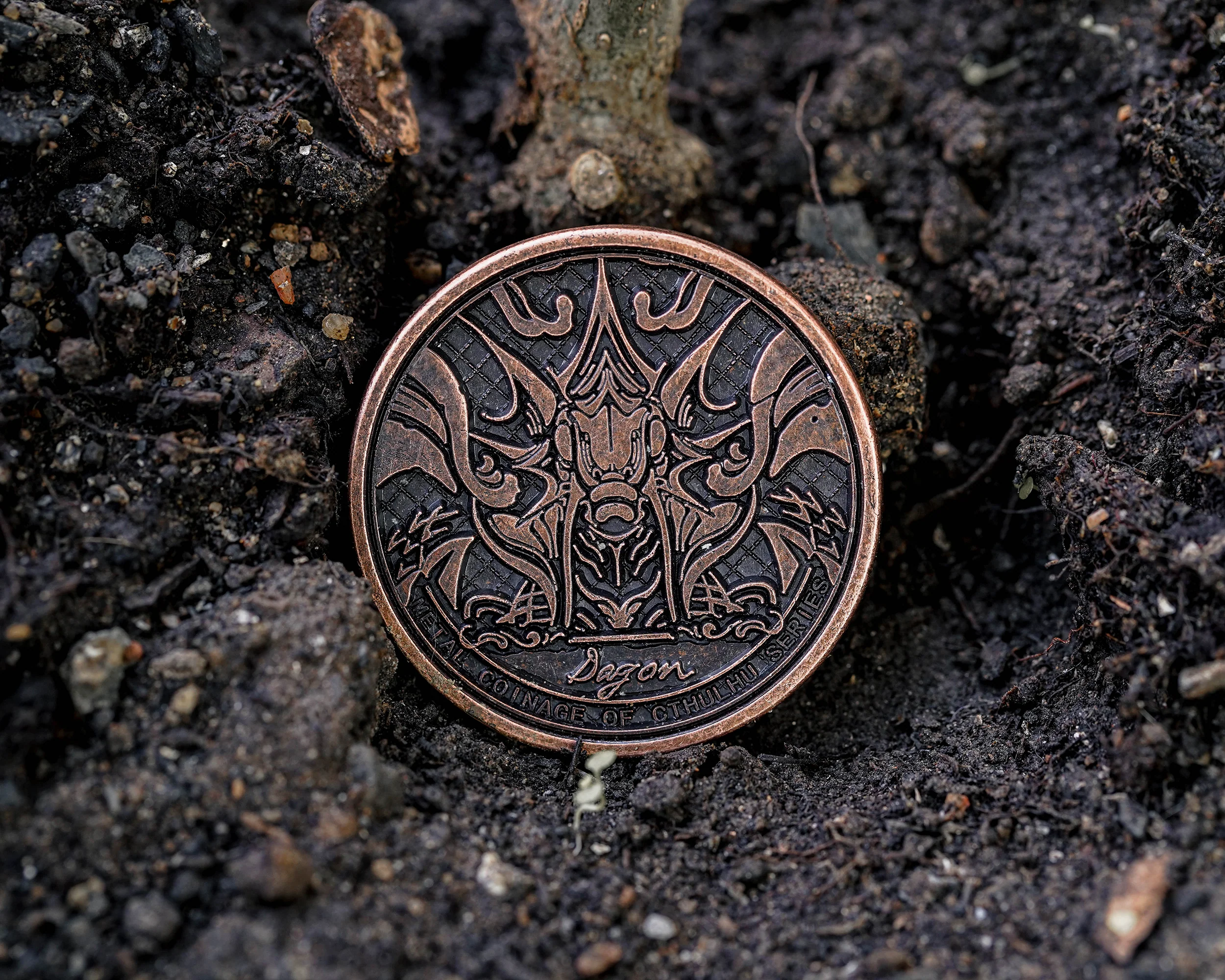 The Myth of Cthulhu Collectible Metal Coins - Image 9