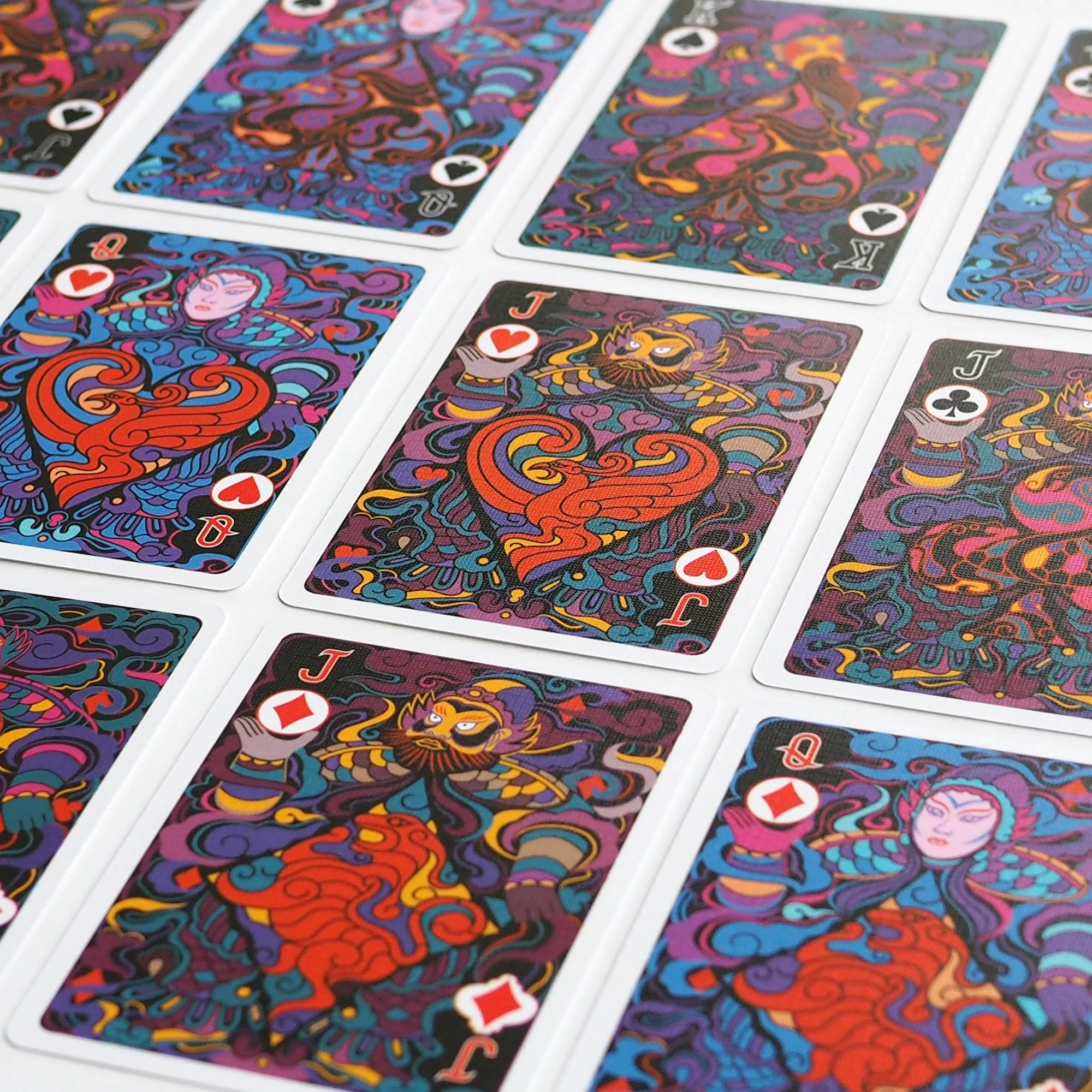 Tiger Versus Dragon Playing Cards - Image 5