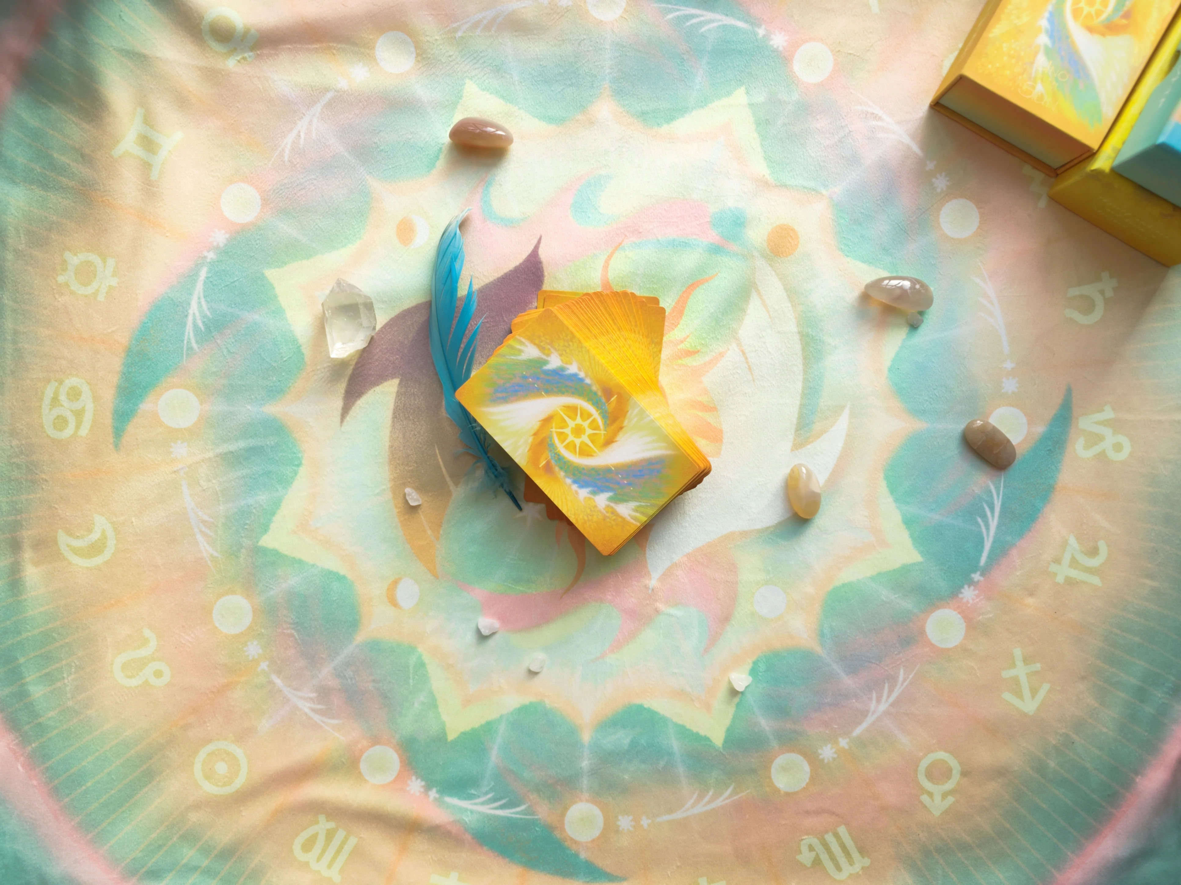 Uno with the Sun Tarot Cloth "Daytime Glory" - Image 4