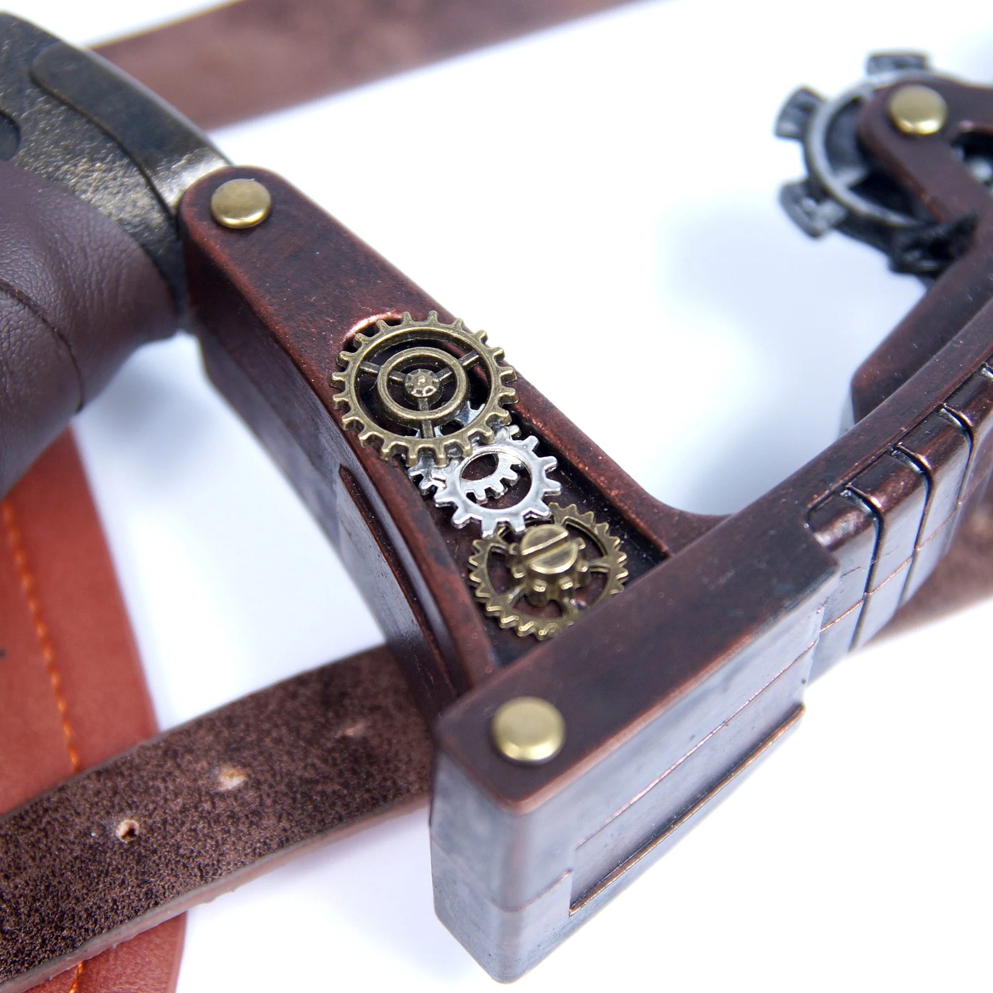 "Venom" Handcrafted Steampunk Wrist Crossbow - Image 9