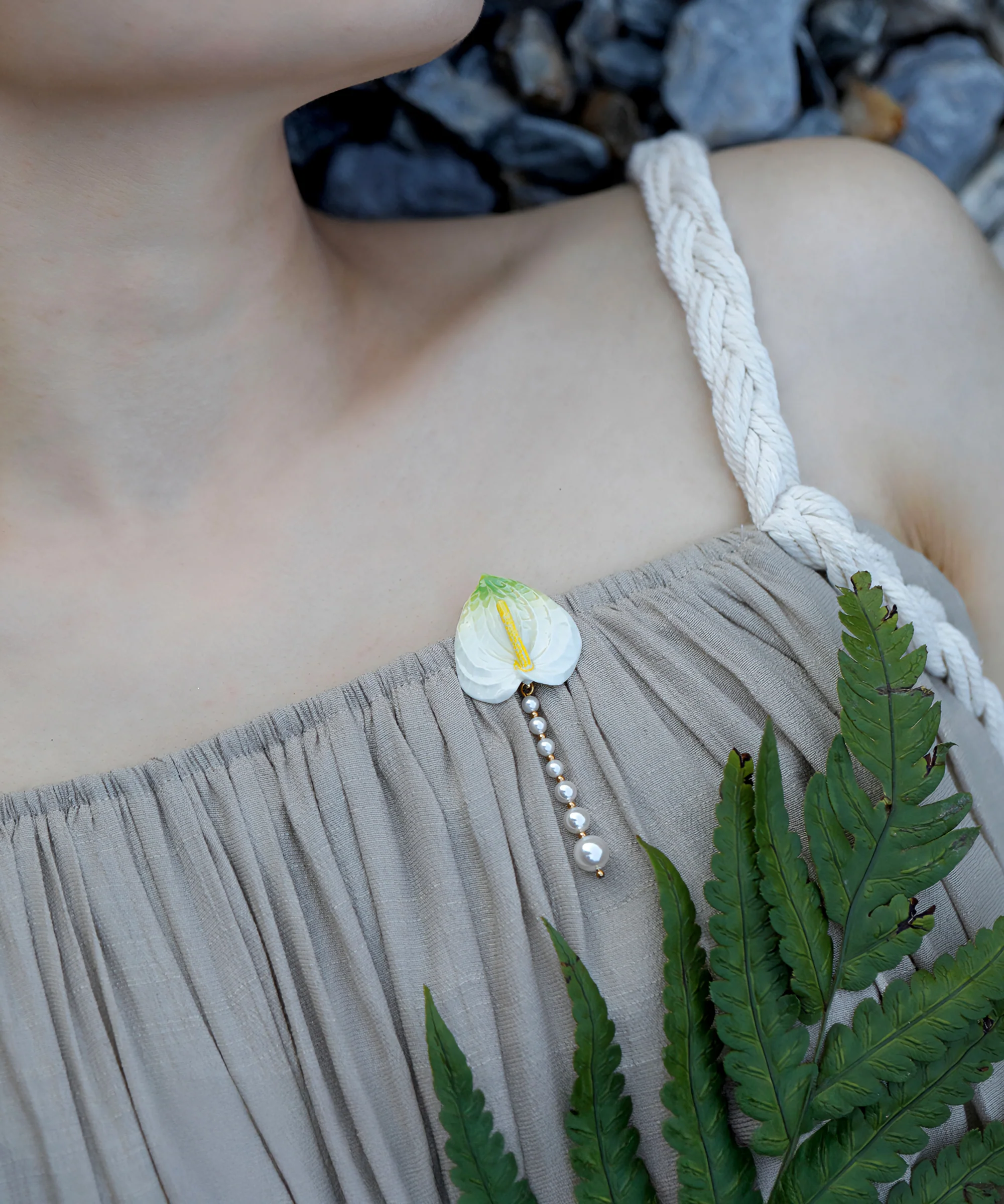 YIHE Ceramic Accessories "Laceleaf" - Image 3